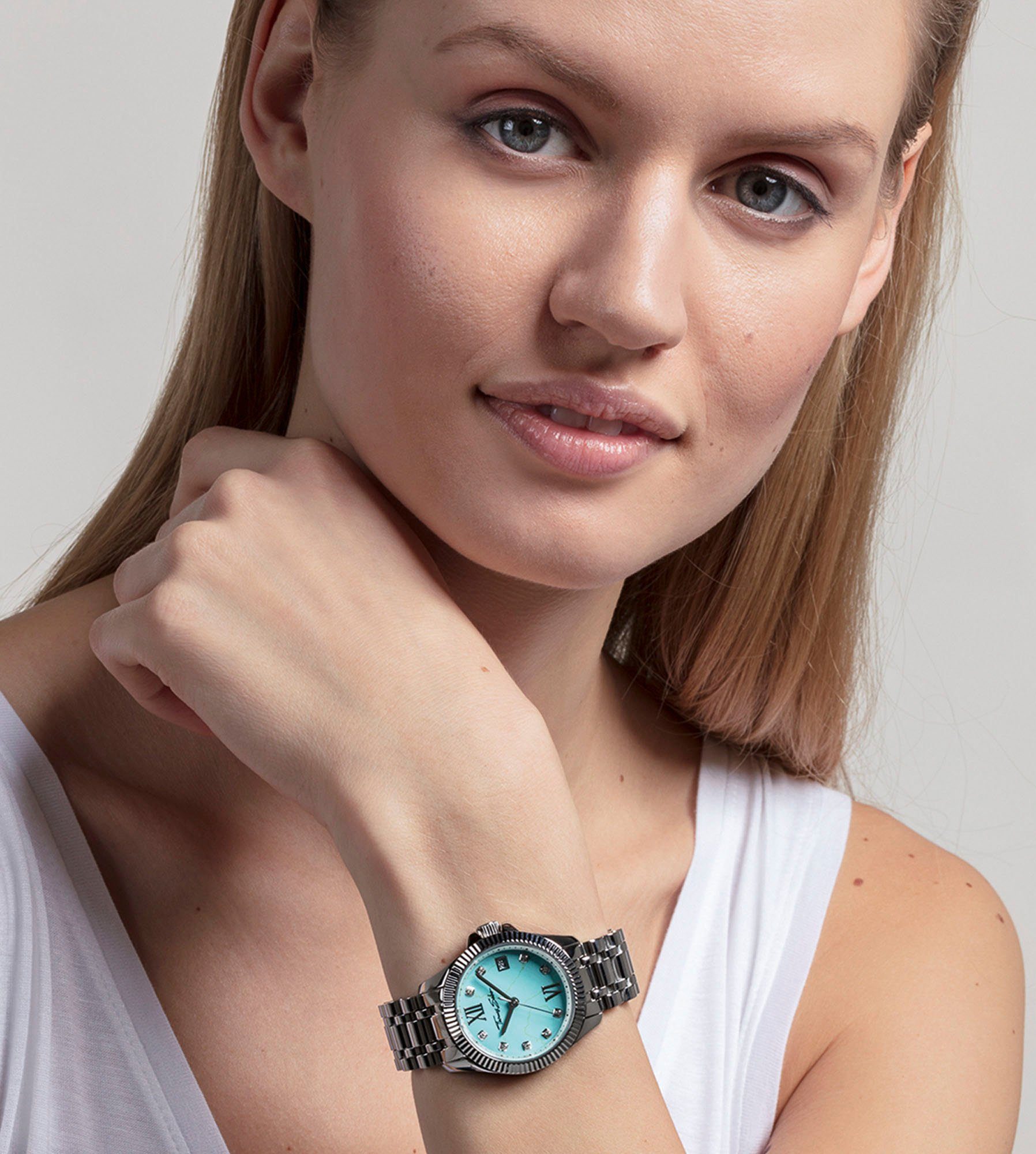 THOMAS SABO Quarzuhr DIVINE WA0317-201-215-33 MM, Armbanduhr,Damenuhr,Miner günstig online kaufen