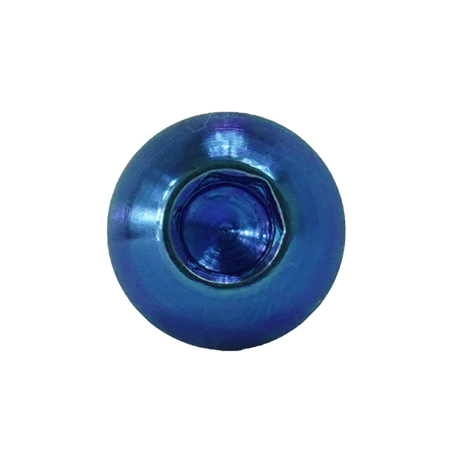Fantic26 Dämpferpumpe Titan M5x25 Linsenkopfschraube Iso 7380 Blau