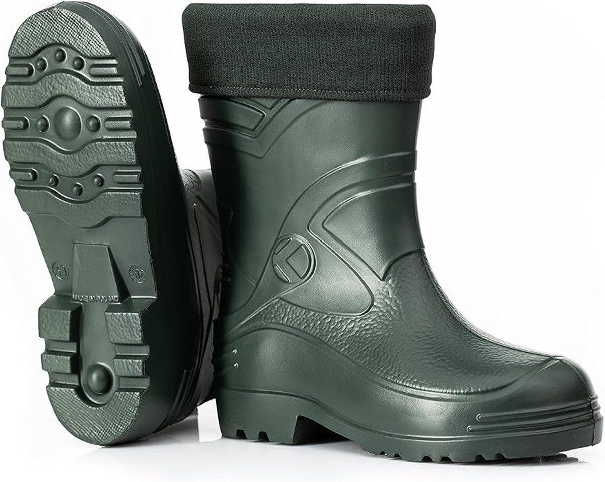 CLIMBR Leichte gefütterte Gummistiefel Herren EVA Thermo Winter Arbeit Gumm günstig online kaufen