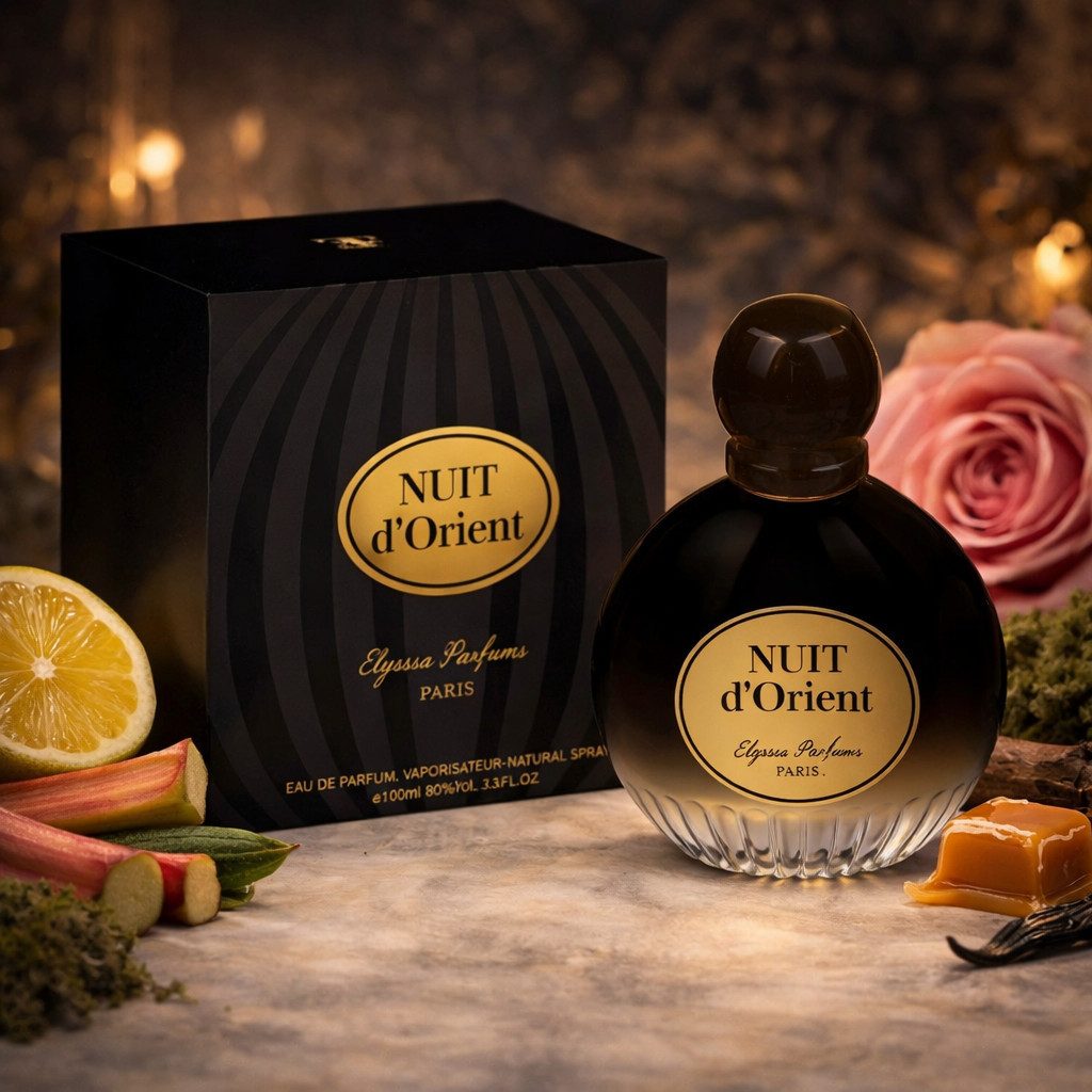 Elysees Fashion Paris Eau de Parfum Nuit D’Orient Damenduft, Orientalisch, Süß, aus Paris 100 ml, 1-tlg., Hergestellt in Paris, Langanhaltend, Rosig, Cremig, Sinnlich