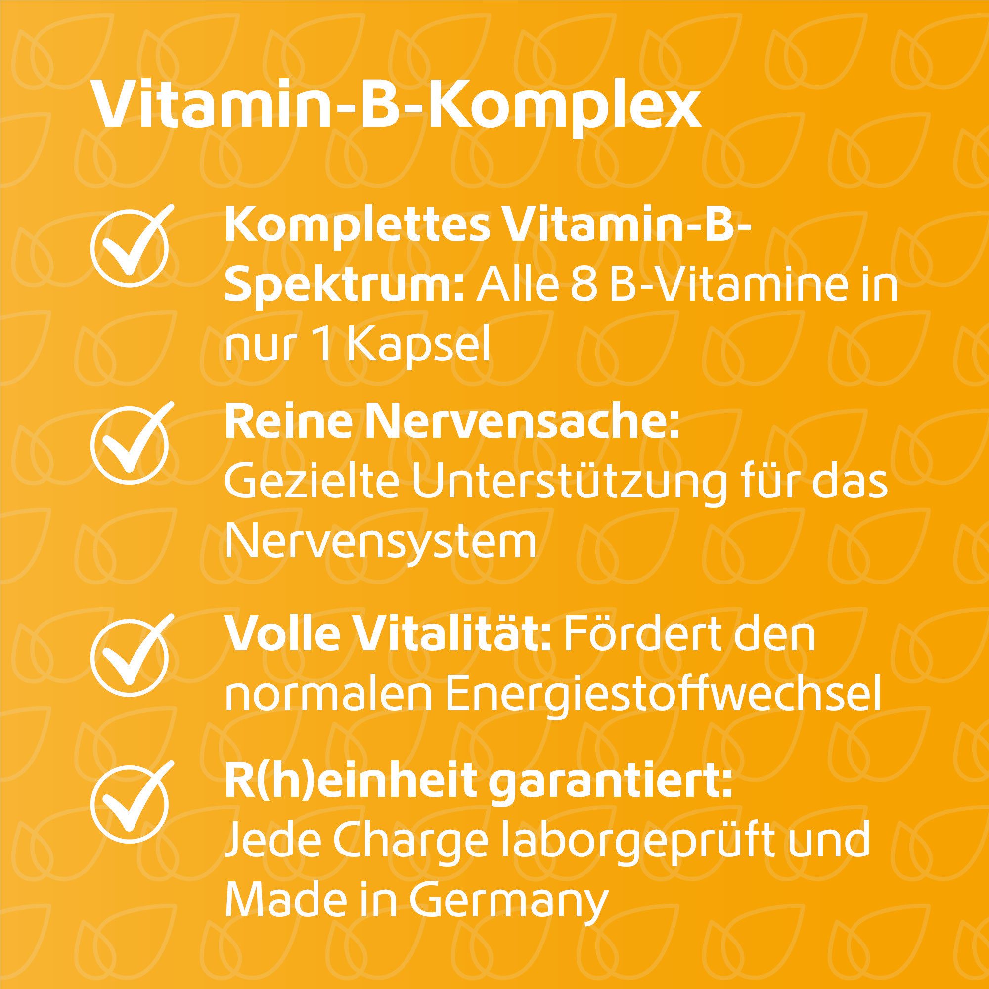 R(h)ein Nutrition Vitamin B-Komplex Kapseln, 120 St., 38.6 g