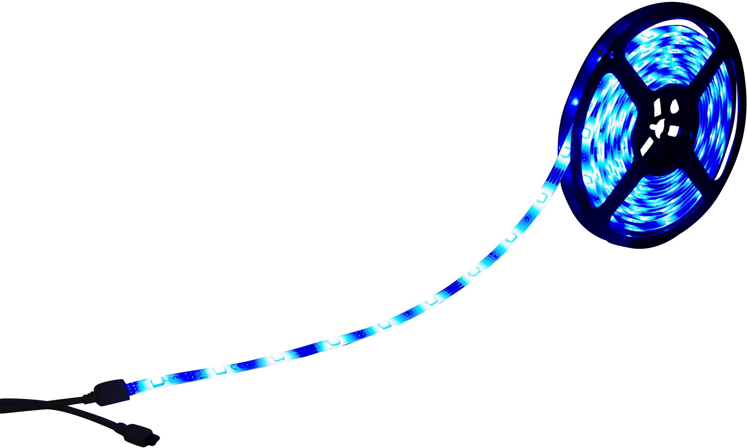 näve LED-Streifen Stripe, 1-flammig, LED Stripe RGB, Tuya, Bluetooth, 5m, Fernbedienung, IP20, Dimmbar,19W