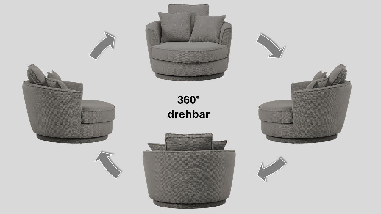 Leonique Drehsessel MAISIE, Love Seat,Lese-Sessel,Sessel-Set, mit günstig online kaufen