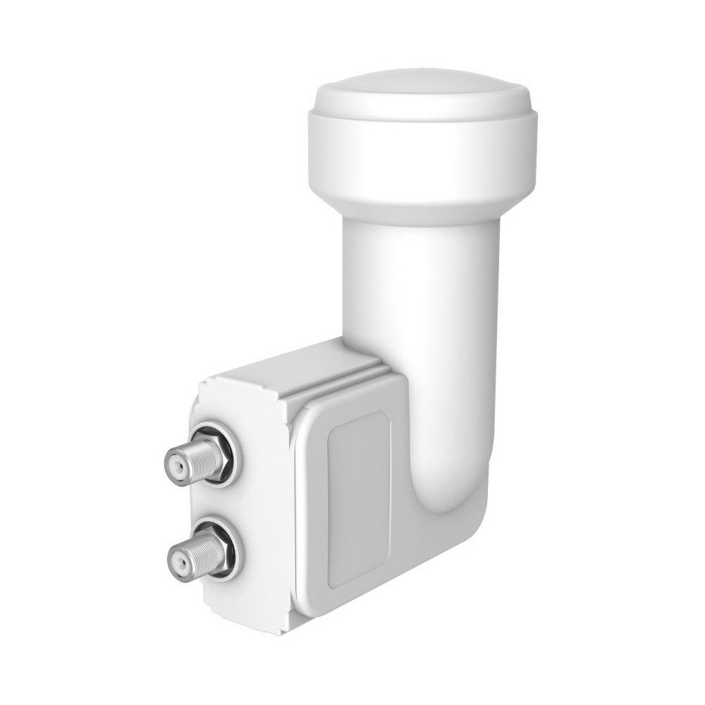 Hama Hama Universal-TWIN-LNB weiß für Sat-Empfang. Universal-Twin-LNB (Geringes Rauschmaß von 0,3 dB)