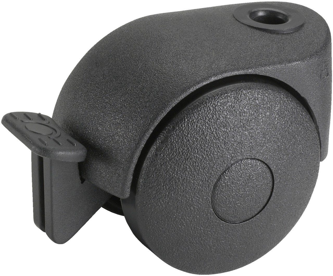 Dörner + Helmer Möbelrolle Doppelrolle 50 x 58 mm, Tragkr. 30kg