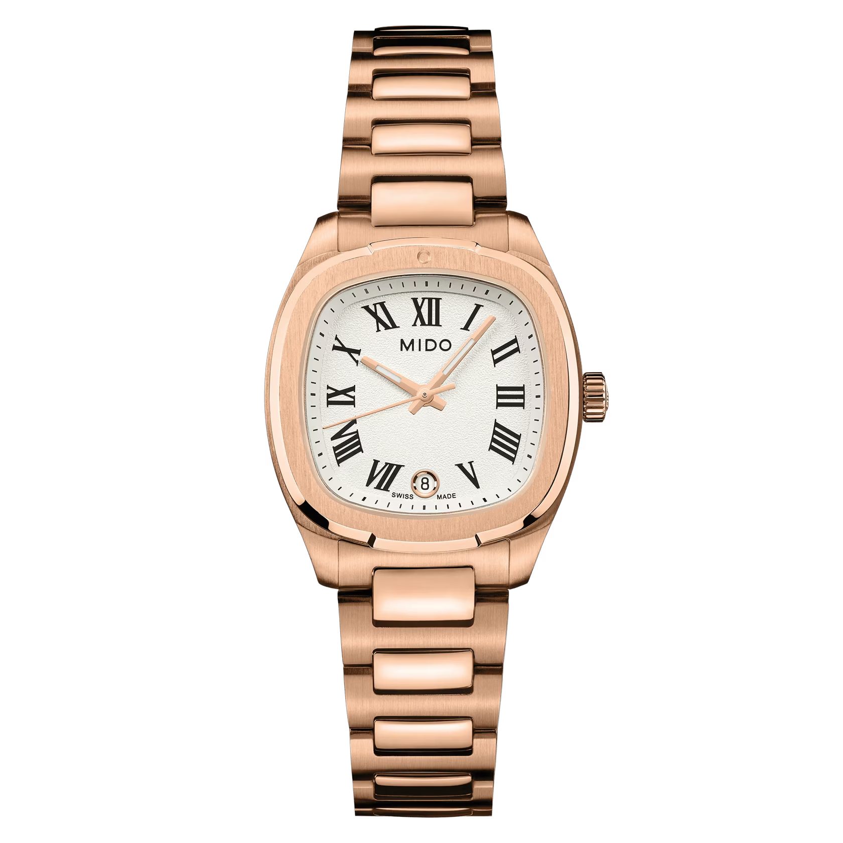 Mido Schweizer Uhr Damenuhr MIDO Multifort TV 28 Quartz