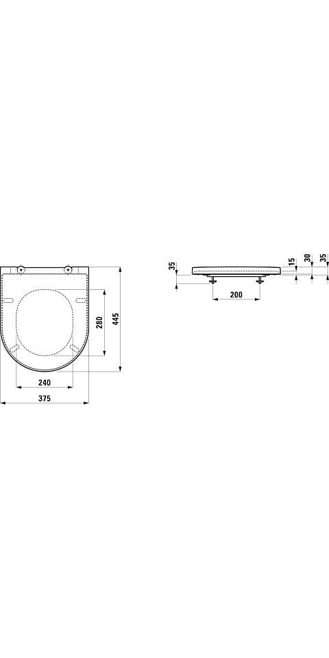 Laufen WC-Sitz