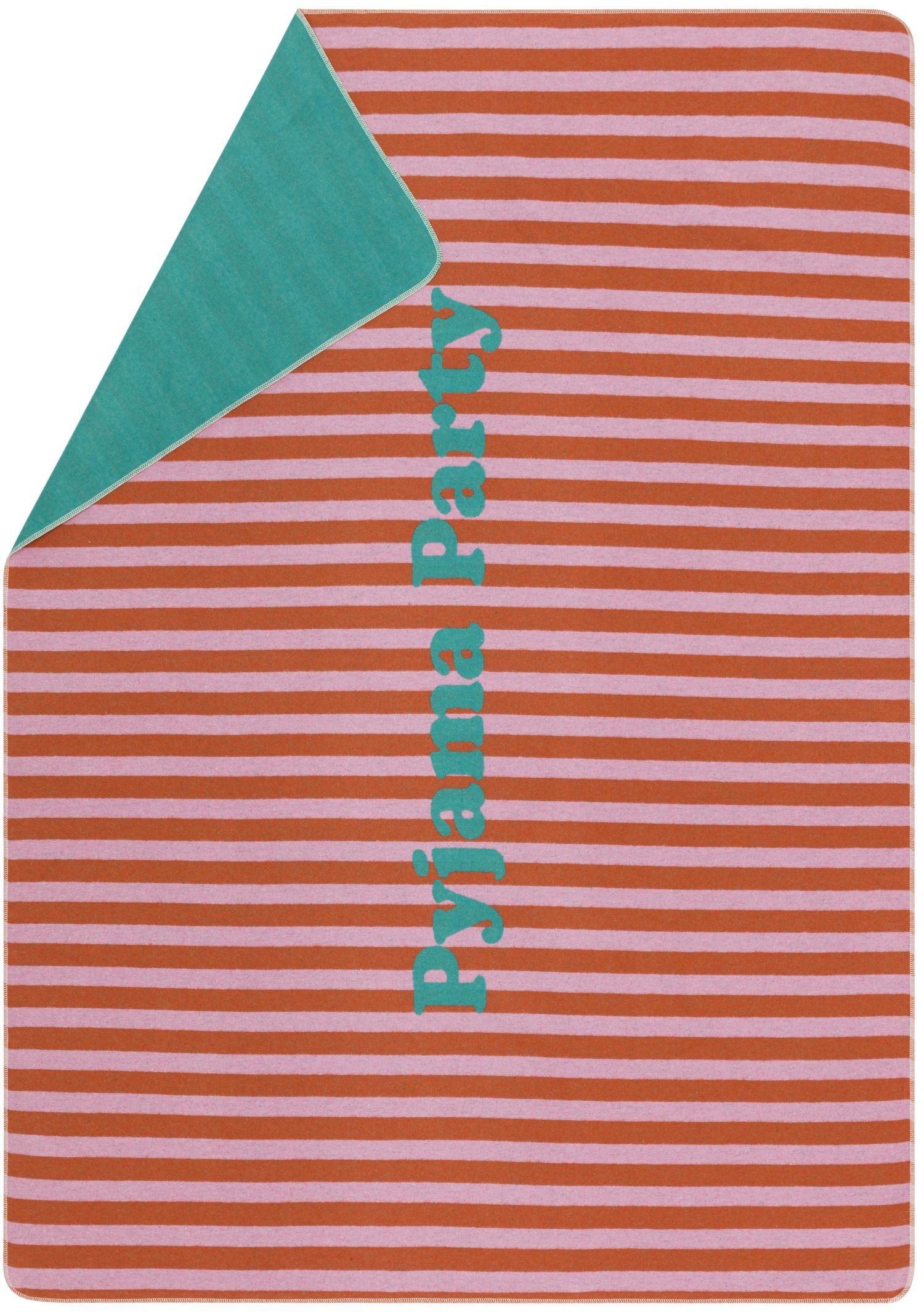 Wohndecke Silvretta 'Pyjamaparty' 140 x 200 cm, DAVID FUSSENEGGER