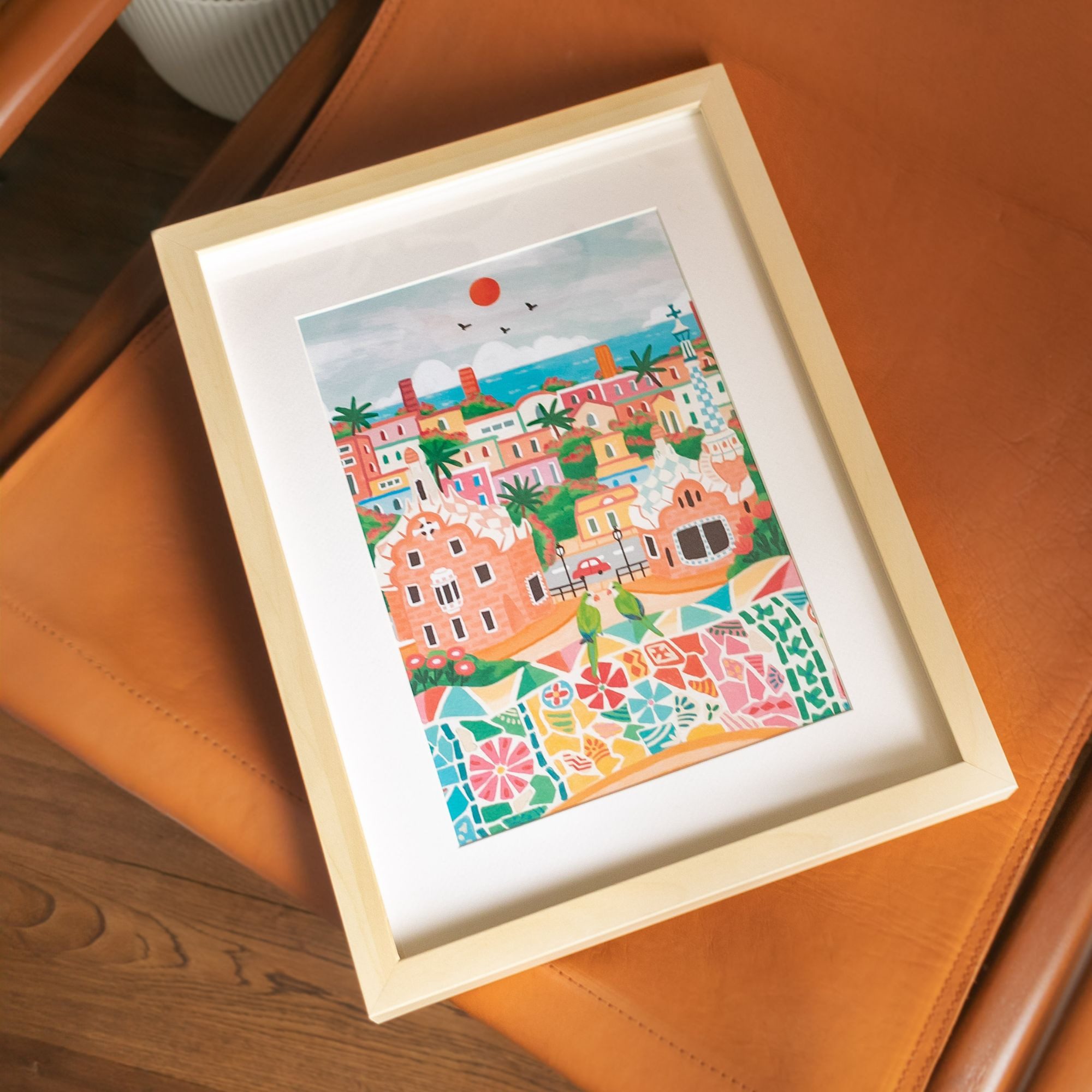 La Petite Epicerie Malen nach Zahlen Set Kinder & Erwachsene Kreatives Malen mit Pinsel und Farben