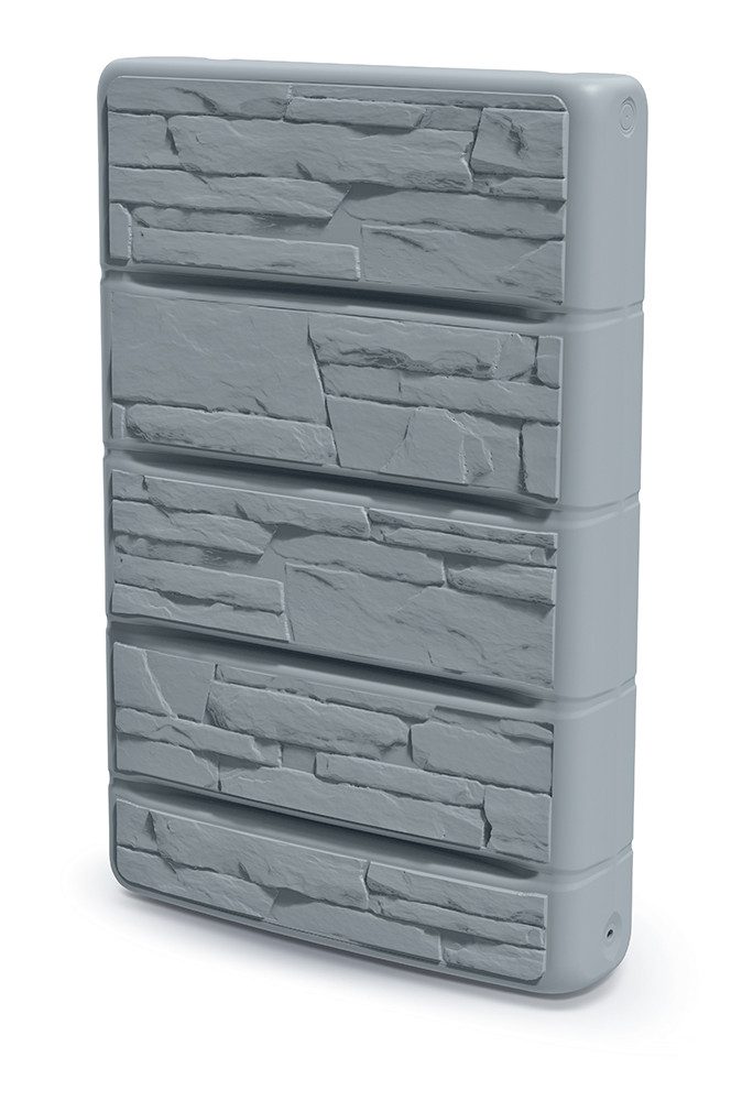 Prosperplast Regenwassertank Wall Stone, 400 l