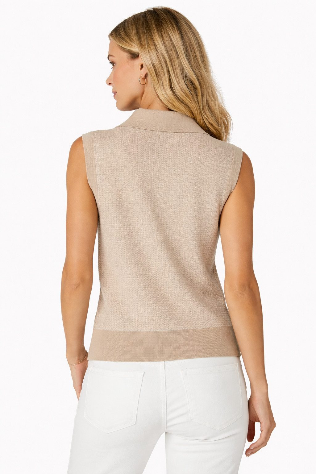 Selected T-Shirt SLFMILAN KNIT COLLAR VEST