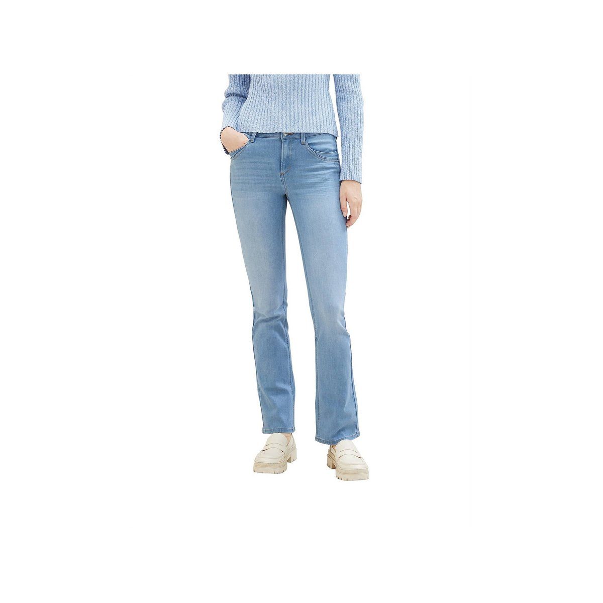 TAILOR 5-Pocket-Jeans uni (1-tlg) TOM