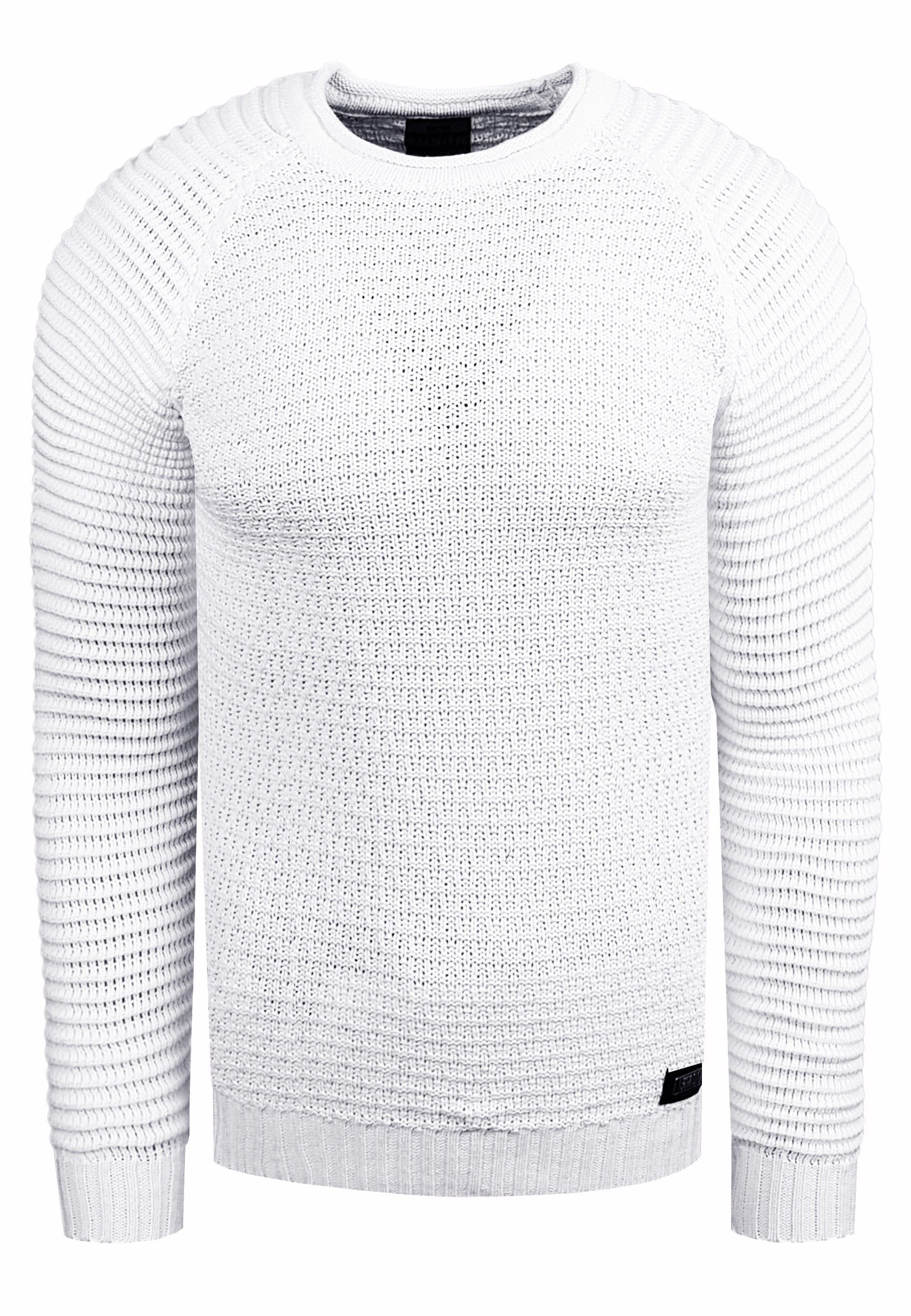 Rusty Neal Strickpullover in modischem Grobstrick-Design