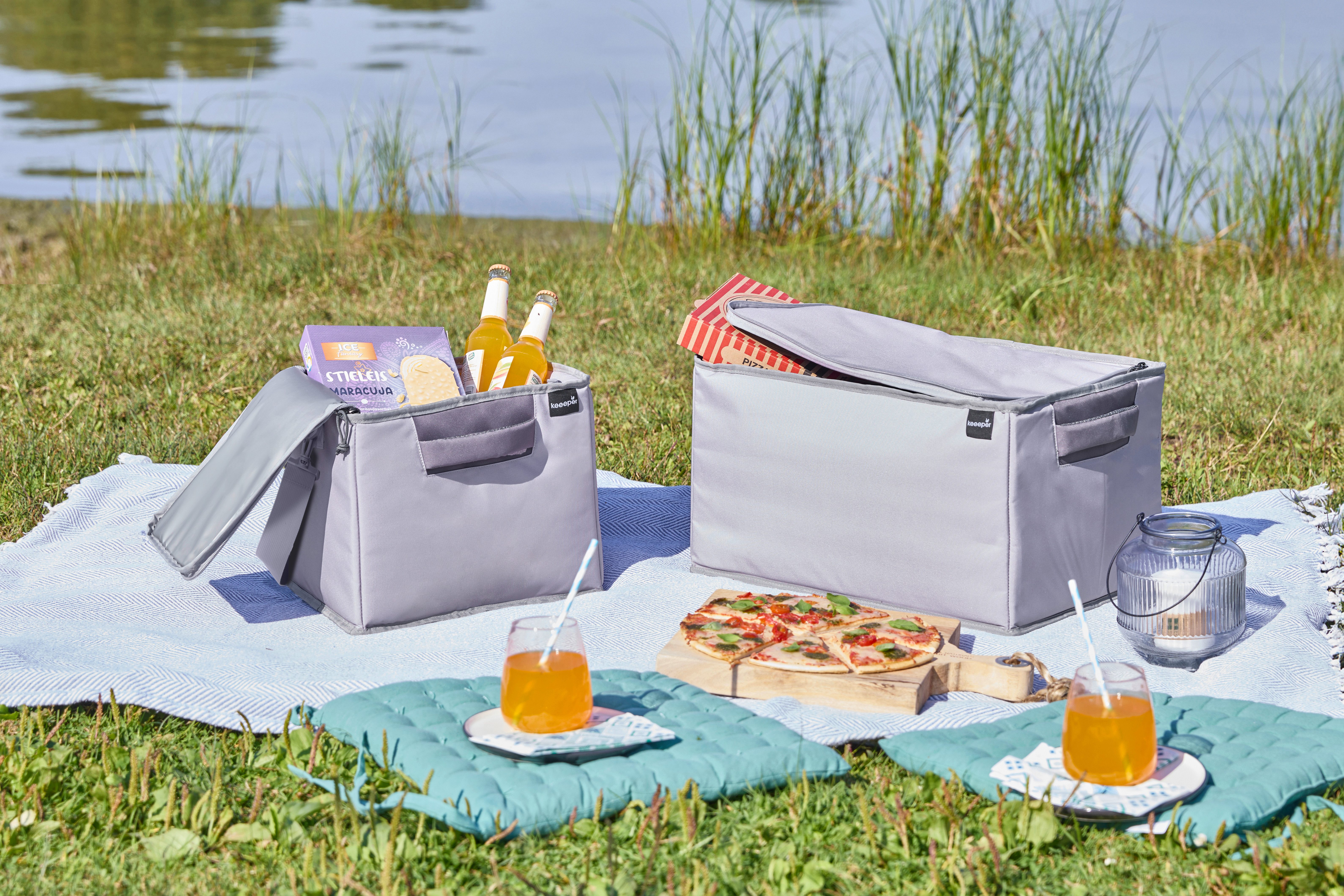 keeeper Kühltasche neo, faltbare Isoliertasche, 40 l, wasserabweisend und auslaufsicher