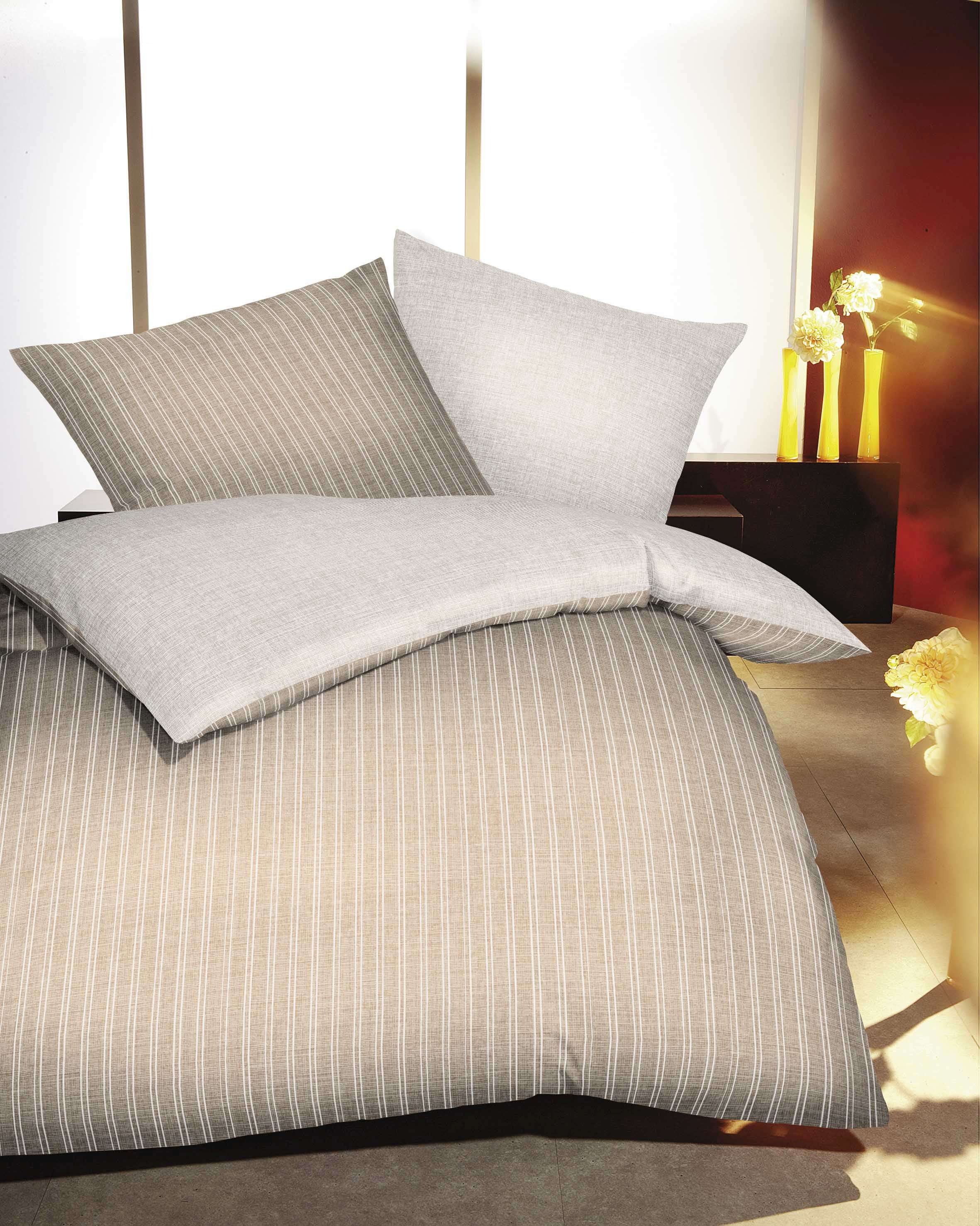 Kaeppel Bettwäsche Kaeppel Mako Satin Bettwäsche Eternity Combo, Mako-Satin, 2 teilig