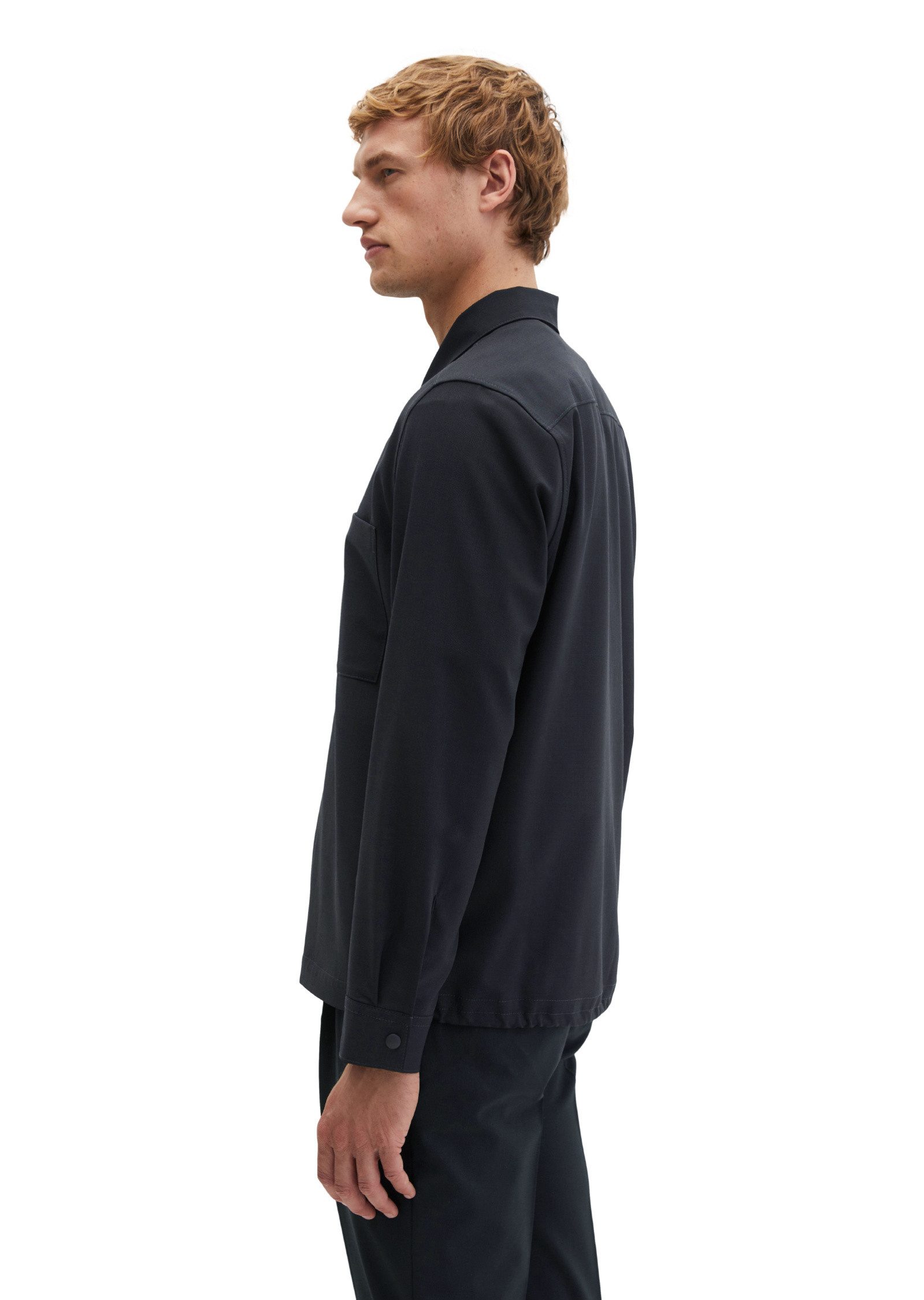 Marc O'Polo Kurzjacke aus dehnbarem Tech Wool Blend