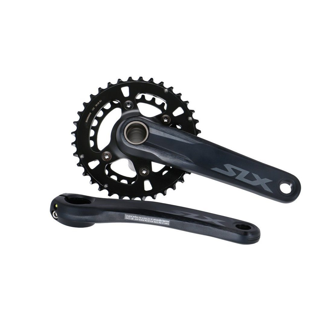 Shimano Fahrradkurbel Kurbelgarnitur SLX 26/36 170 mm FC-M7100 mit 2-Piece-Achse12-für o.La