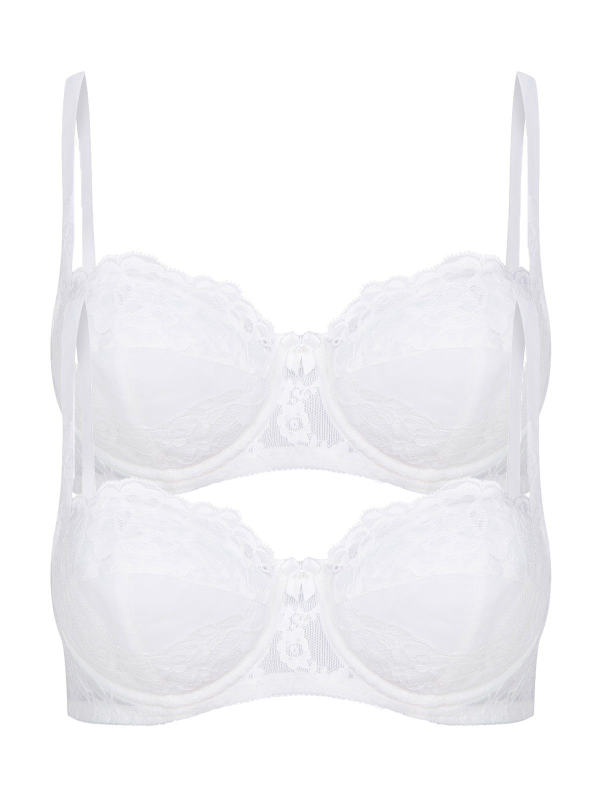 Susa Set: Dirndl-BH 2er Pack Dirndl BH mit Bügel Wiesn Zauber (Spar-Set, 2-tlg)
