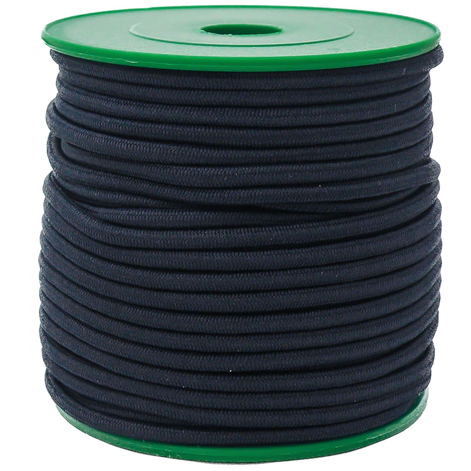 maDDma Gummiband Gummikordel 25m x Ø 3mm Gummischnur Gummiband Bekleidungsgummi, mitternachtsblau