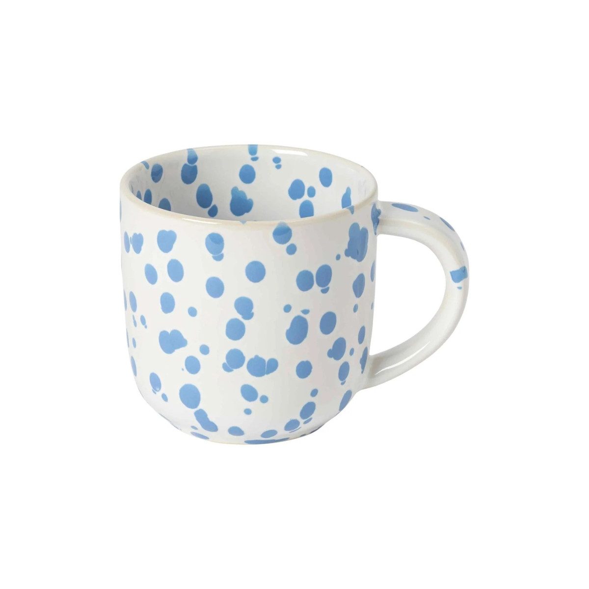 Costa Nova Tasse mit Henkel, Rafaela, Kornblumenblau, 10 x 9,7 cm, 50 cl, Costa Nova, 1-tlg., Keramik, ⌀ ca. 10 cm, Höhe ca. 9,7 cm, Fassungsvermögen ca. 50 cl