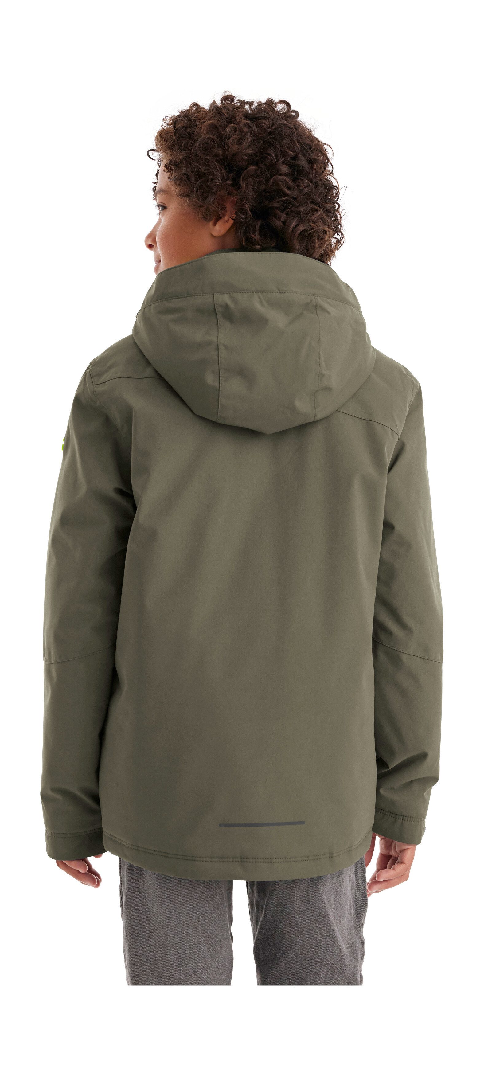 Killtec Outdoorjacke KOW 159 BYS JCKT Wasser- und winddichte Kids Winterjacke mit Fleece-Futter