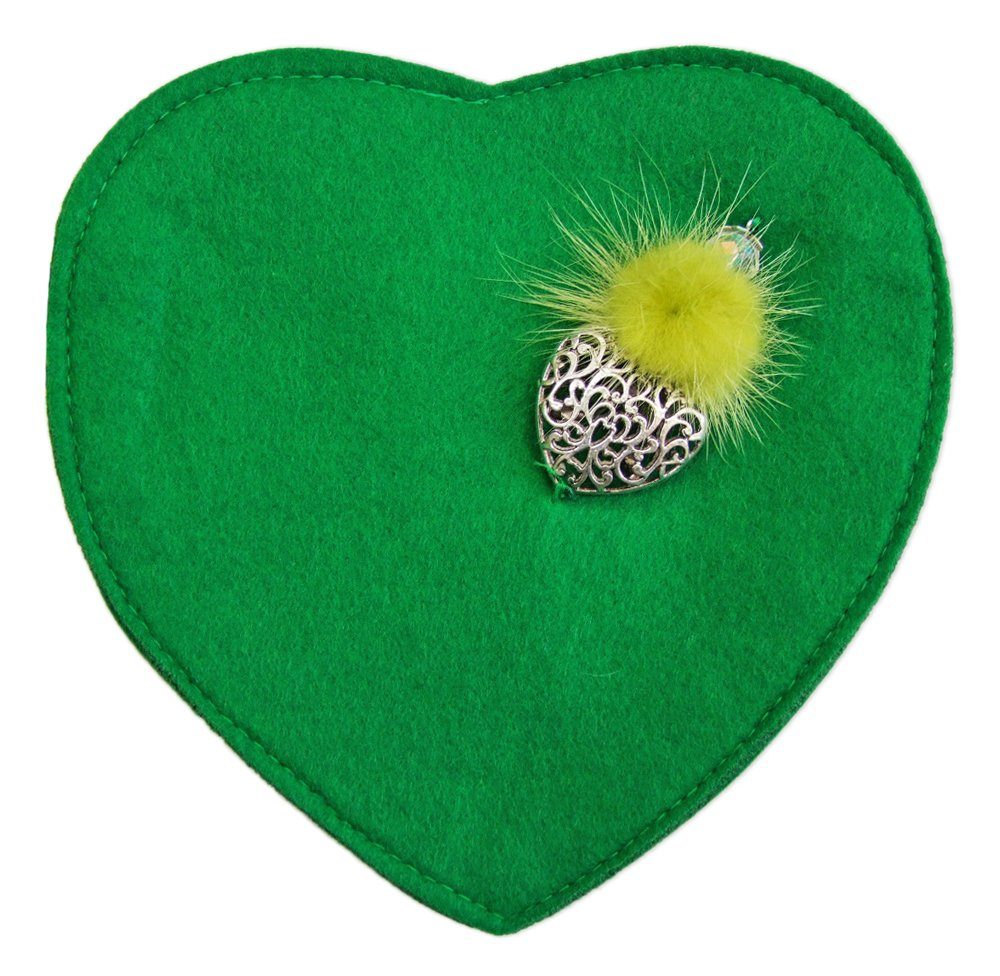 Trachtenland Trachtentasche Herz Trachtentasche mit Herz Grün
