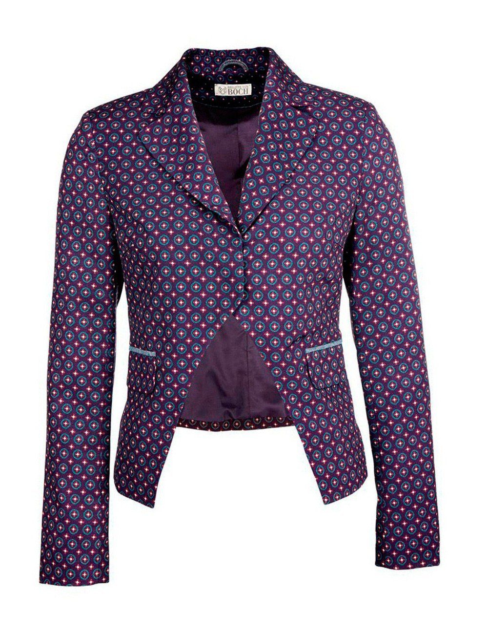 Kurzblazer Tarbot Print-Jackett