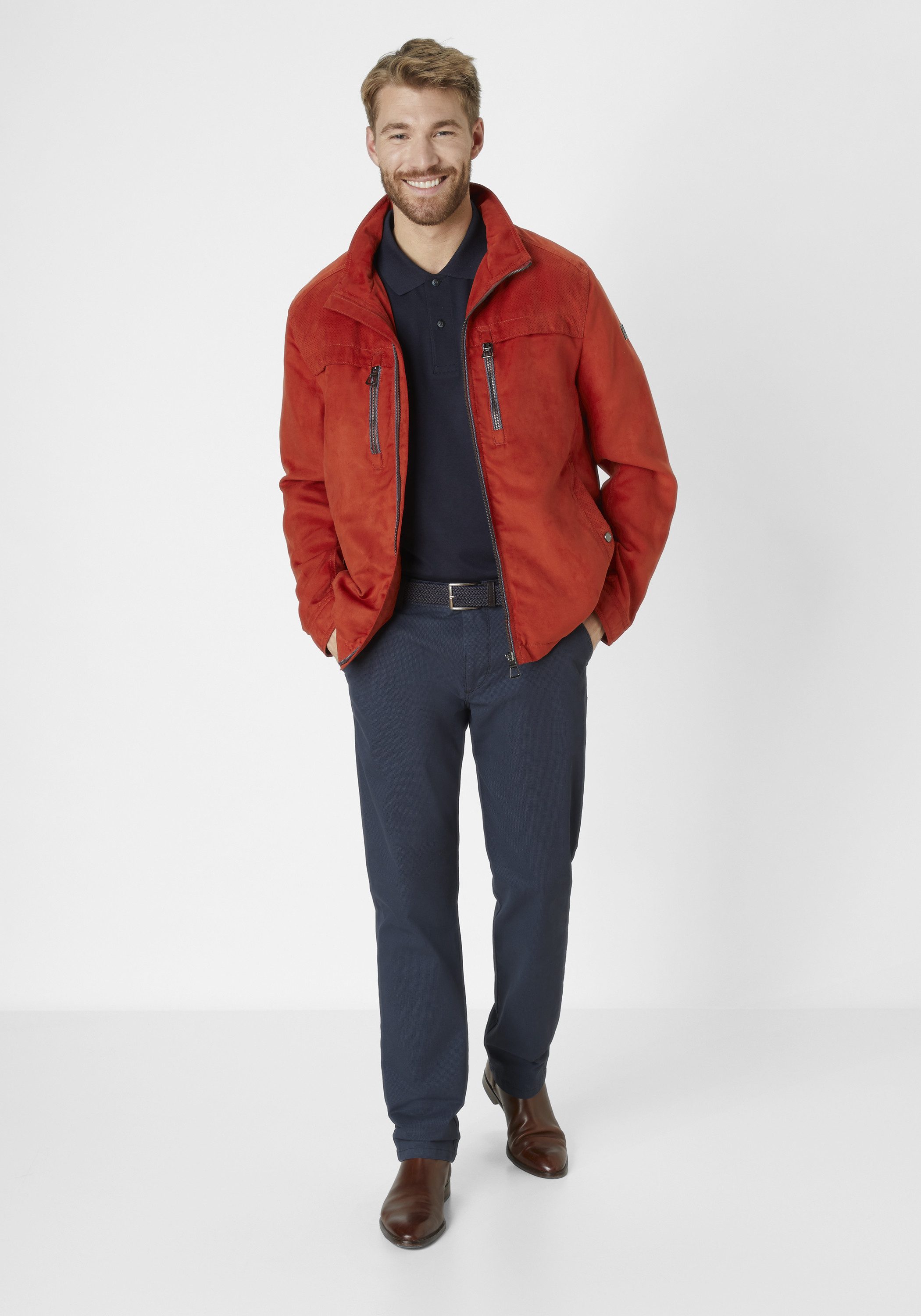 Redpoint Blouson TONY Regular Fit Blouson mit Microvelours