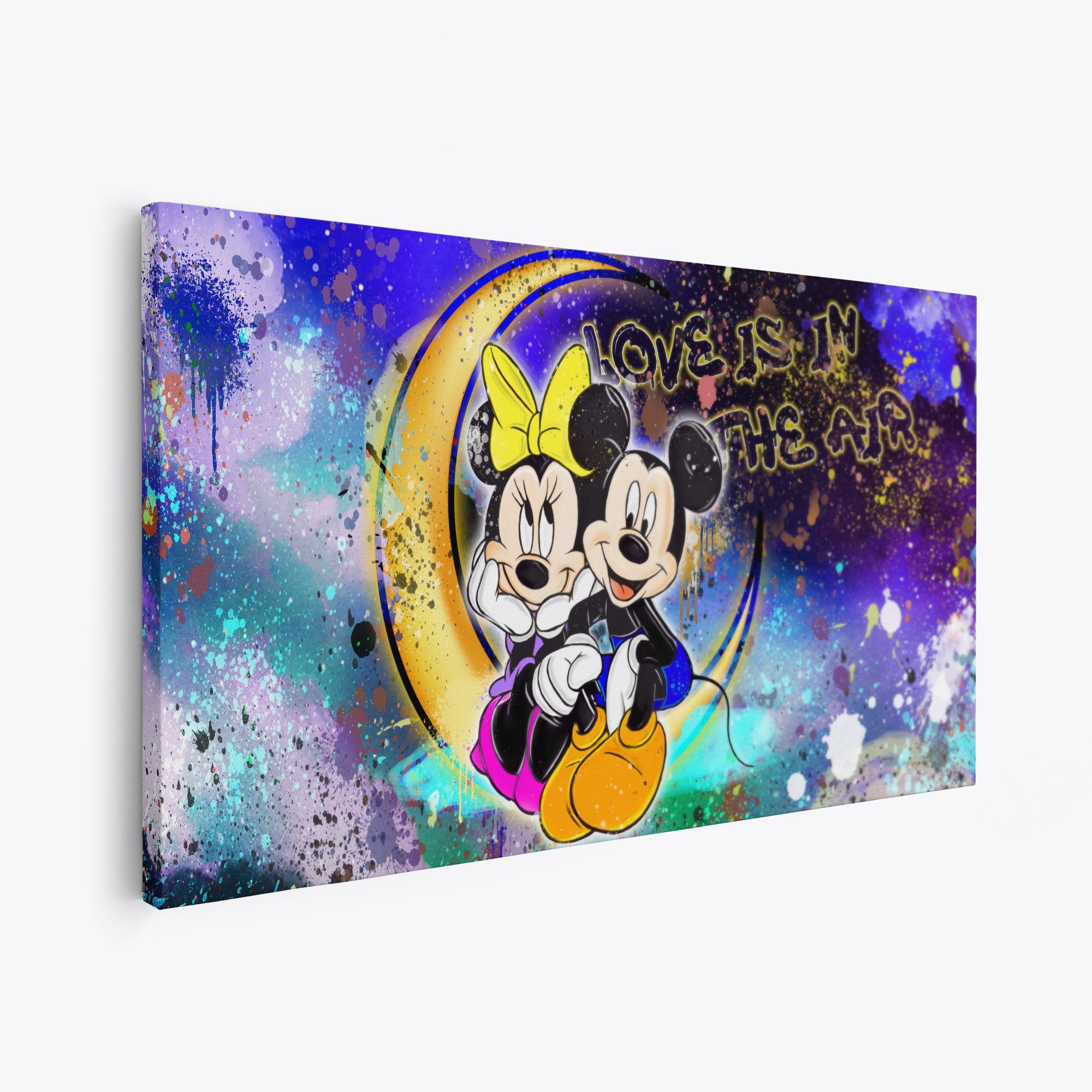 ArtMind XXL-Wandbild LOVE IS IN THE AIR, Premium Wandbilder als gerahmte Leinwand