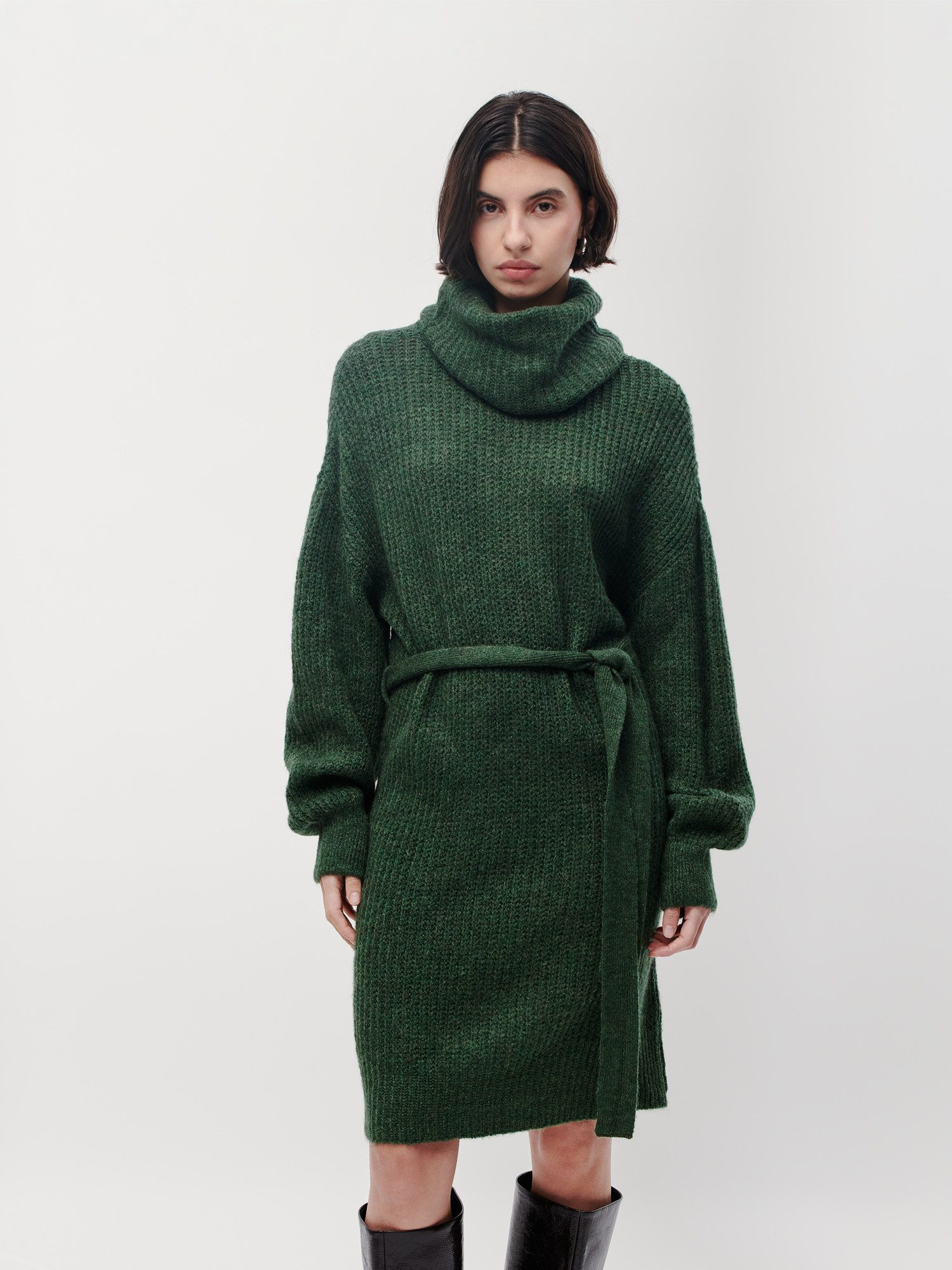 LeGer Strickkleid Colleen, LeGer by Lena Gercke Regular fit mit Rundhalsaus günstig online kaufen