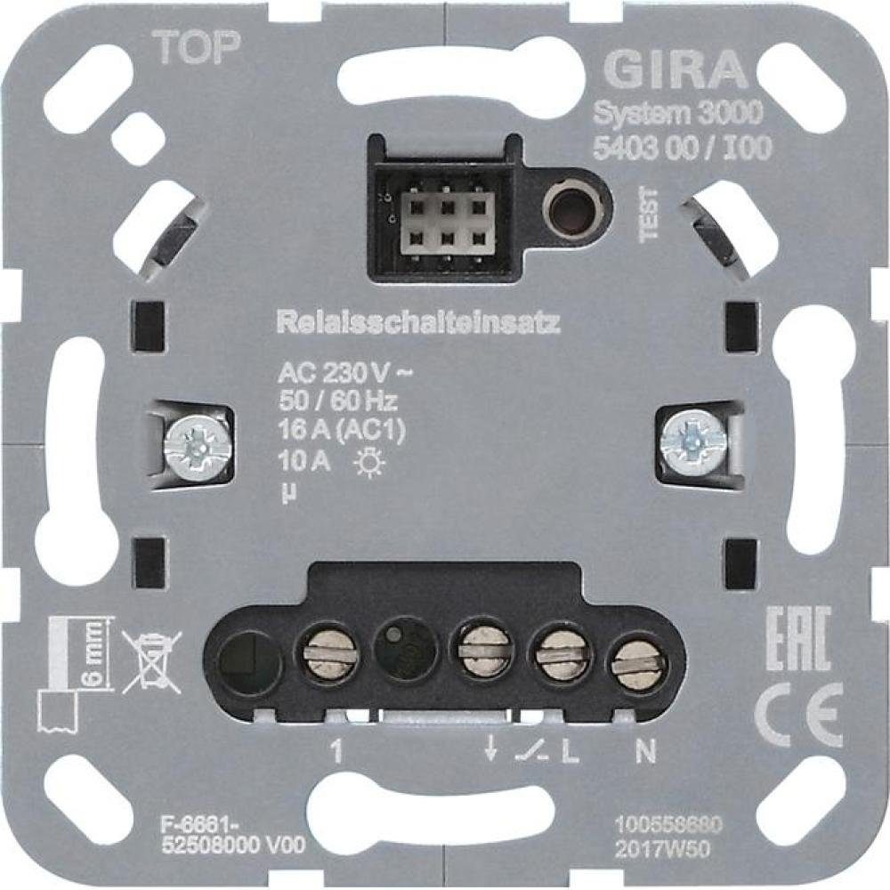 Verteiler Gira S3000 Relaisschalteins. Einsatz 540300