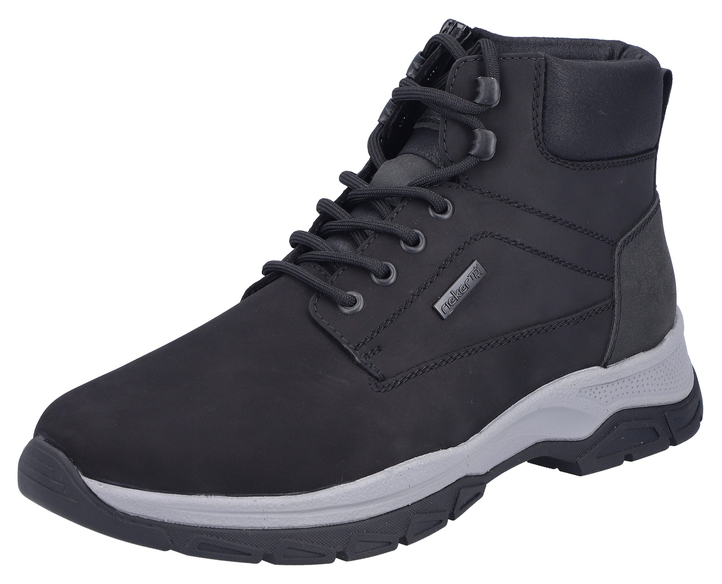 Rieker Winterboots Schnürboots, Stiefelette, Outdoorboots mit Innenreißverschluss