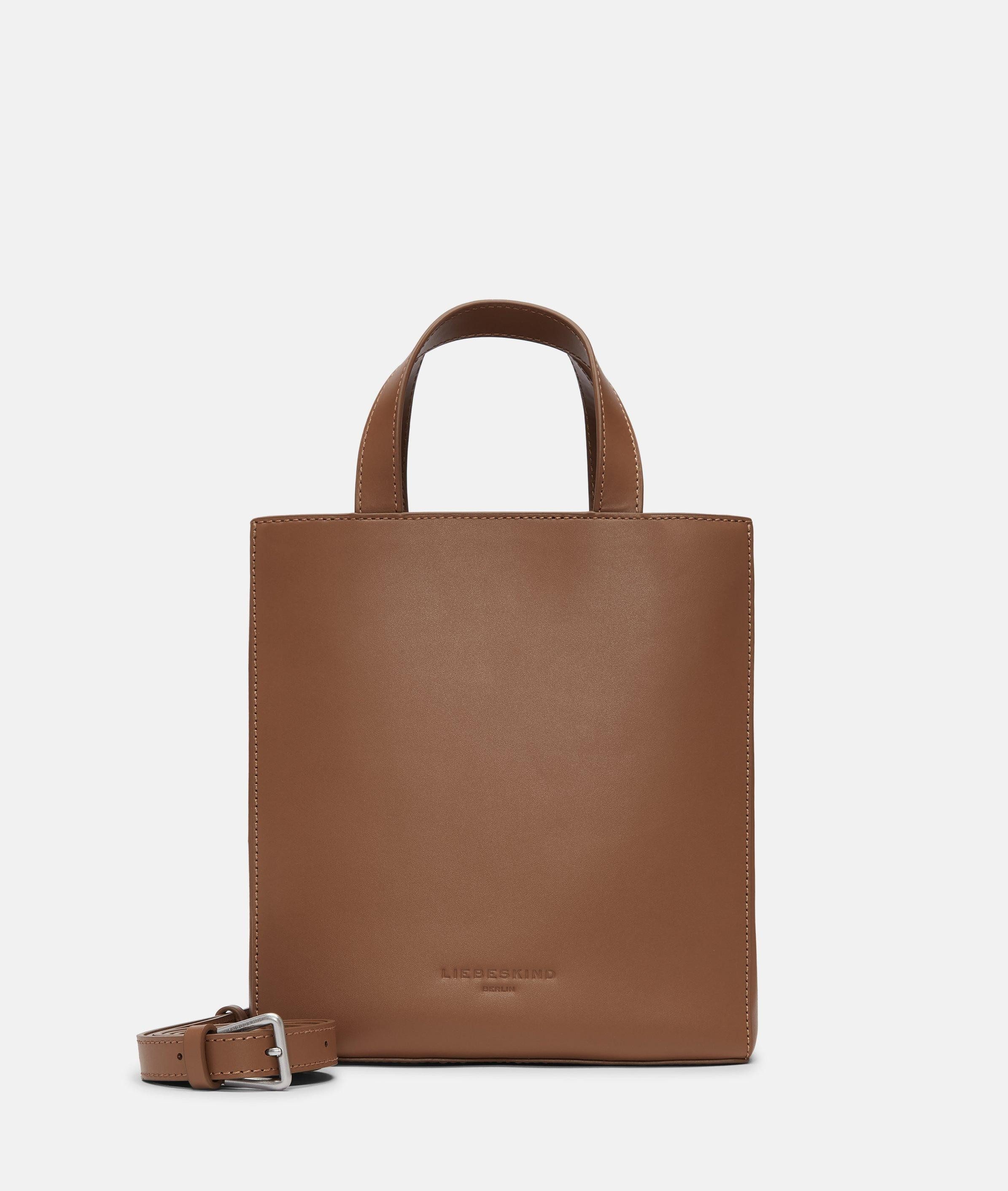 Liebeskind Berlin Handtasche Tote PAPER BAG, Handliche Tote-Bag aus Rindsleder