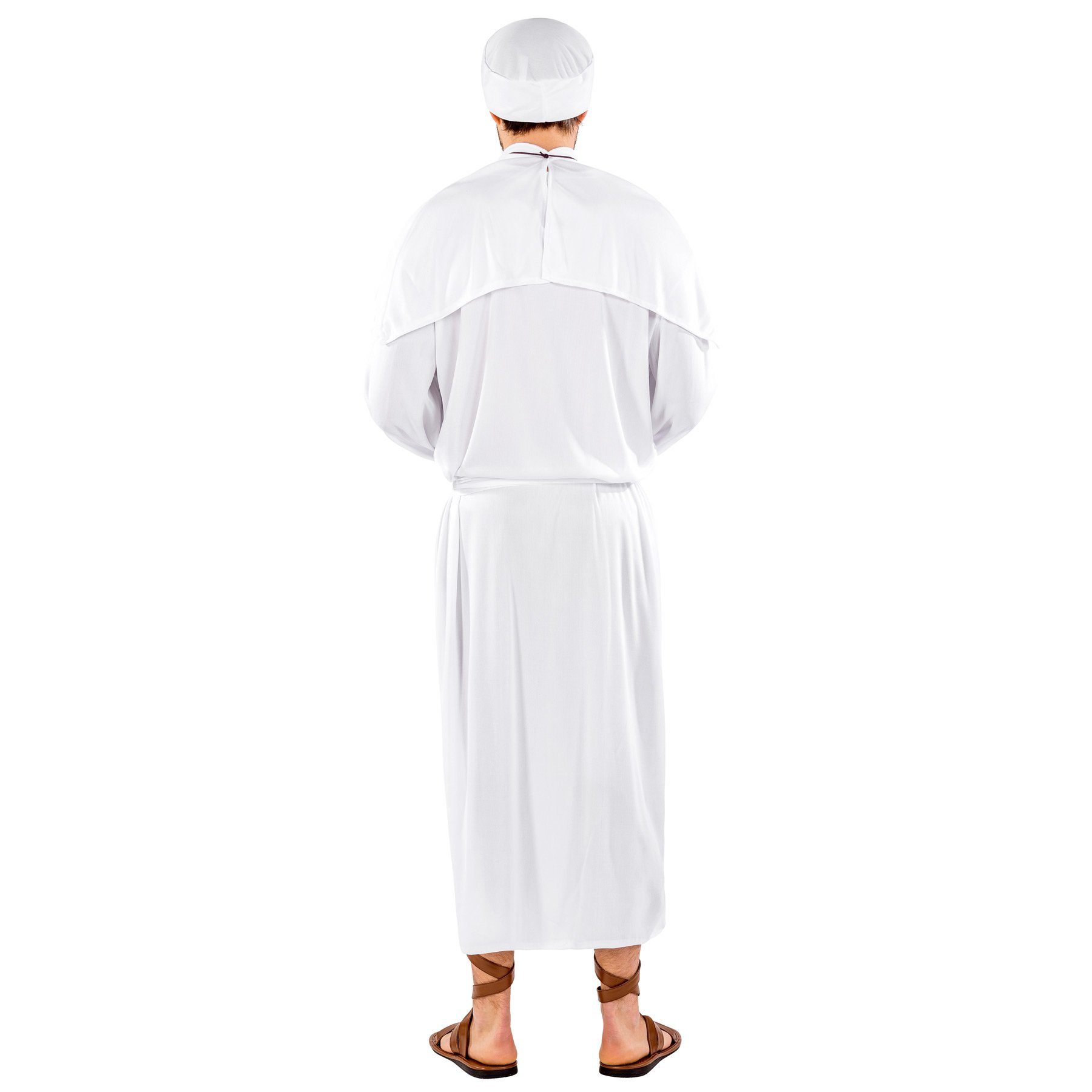 dressforfun Kostüm Herrenkostüm Papst Johannes, Lange, bequeme Robe