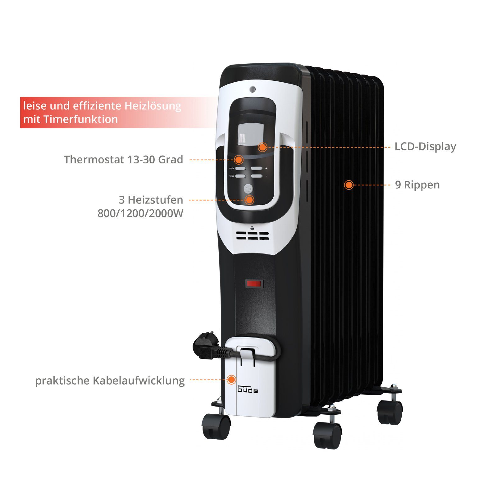Güde Ölradiator Güde Ölradiator OR 2500-11 günstig online kaufen