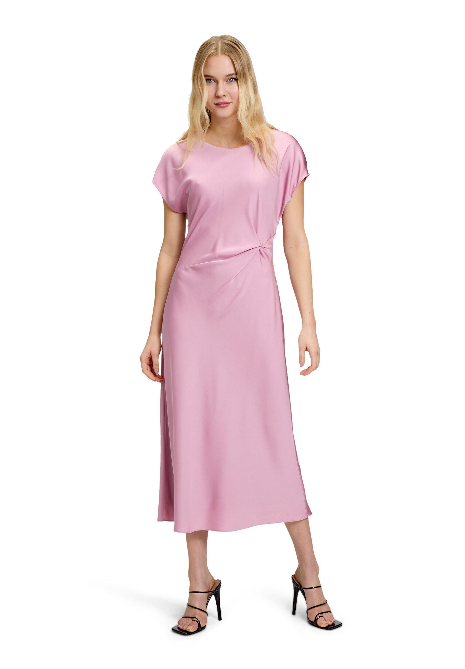 Vera Mont Abendkleid Damen in 7/8 Länge Gerafft