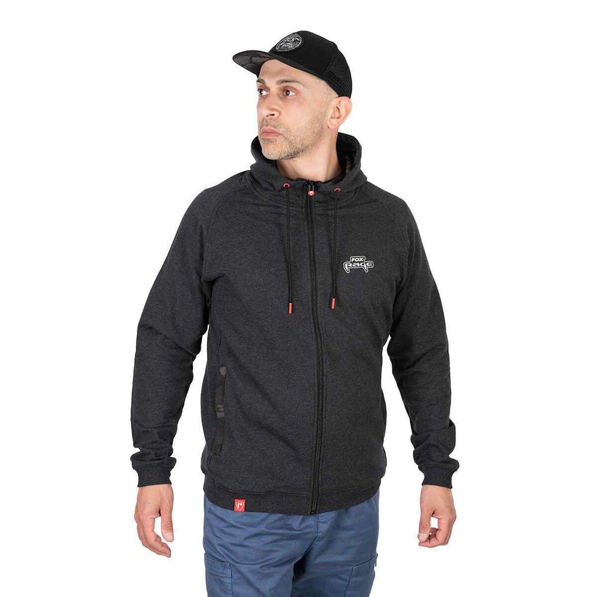 Fox Rage Kapuzenpullover Fox Rage Voyager Zip Hoodie mit Kapuze Herren