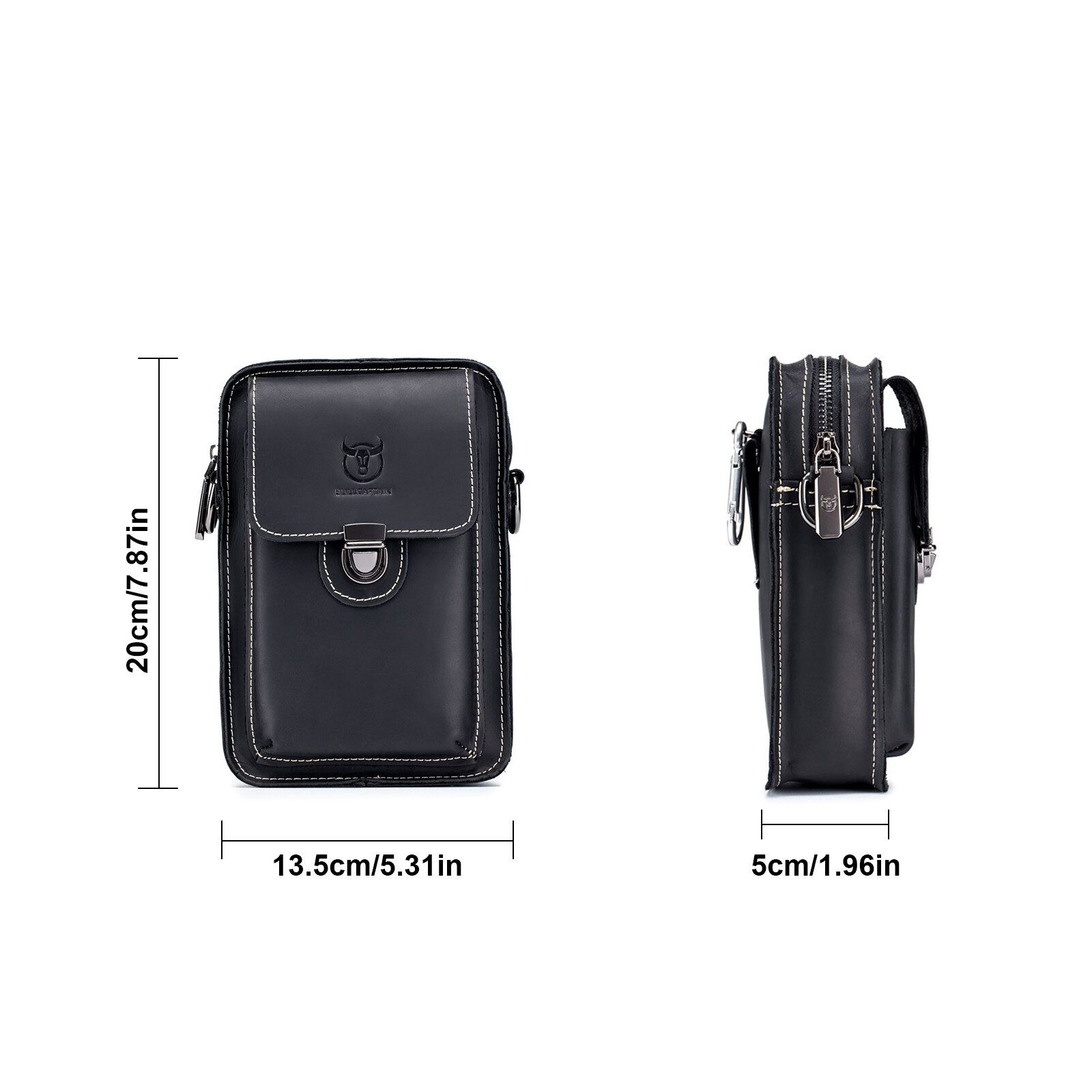 HAUSS SPOLE Umhängetasche Henkeltasche Handtasche Echtleder günstig online kaufen