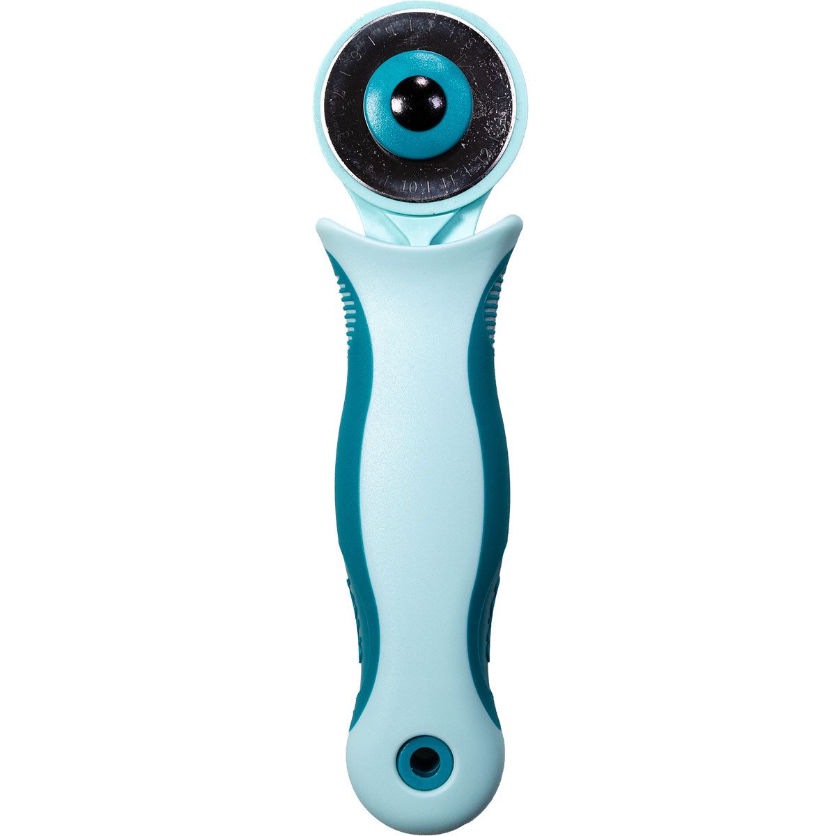 Veno Rollmesser Rollschneider Softgriff 45 mm, türkis und ergonomischer Griff