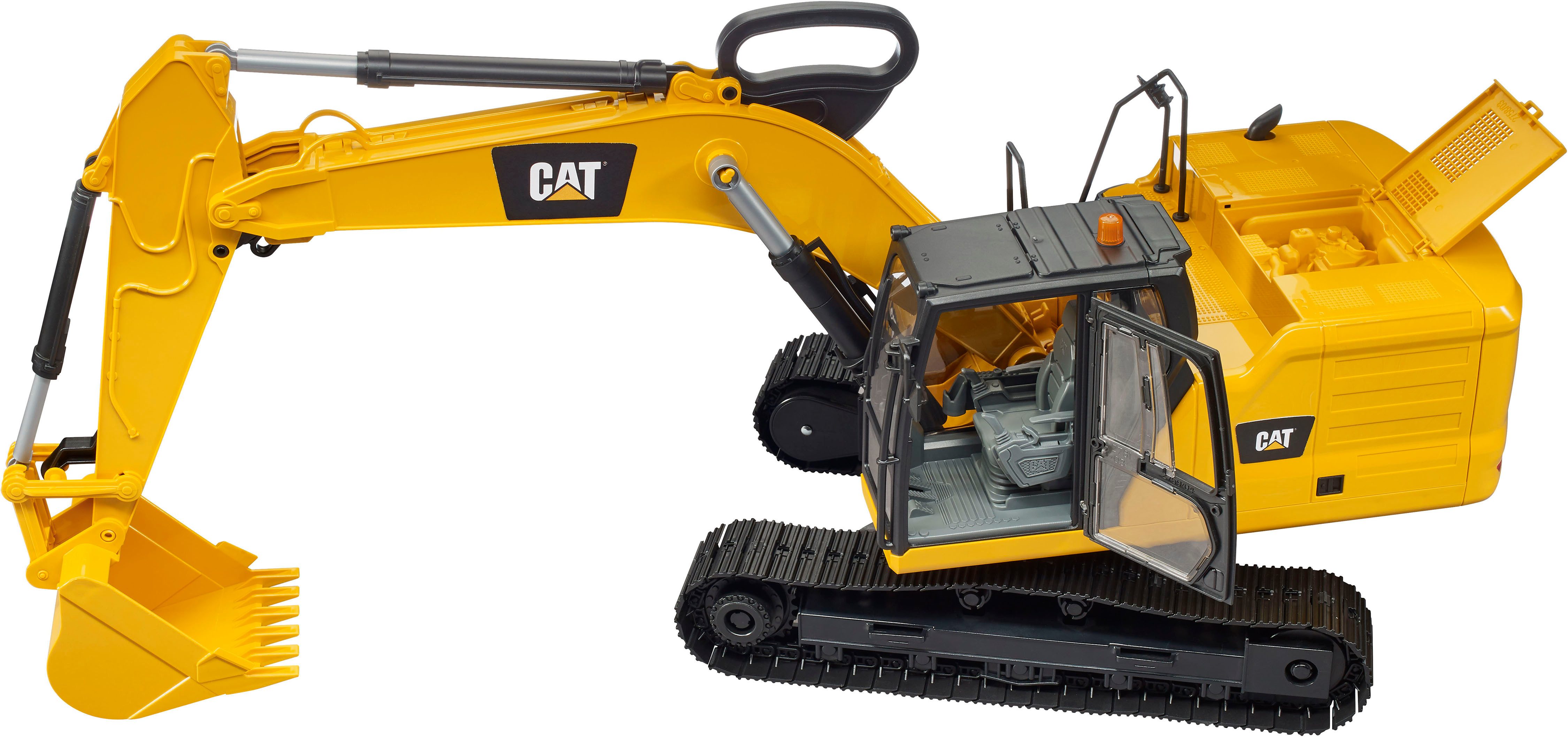 Bruder® Spielzeug-Bagger Cat Schaufelbagger 60 cm (02483), Made in Europe