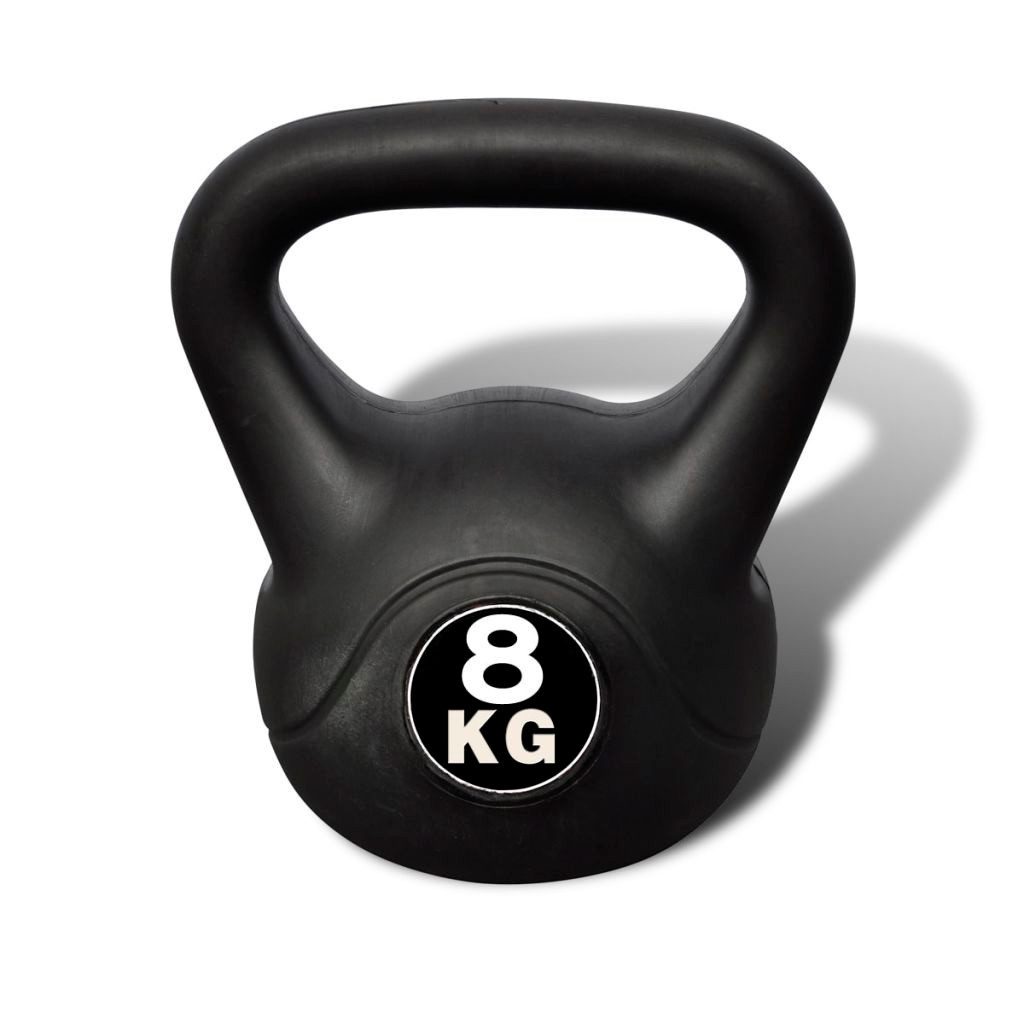 vidaXL Hantel NA Kettlebell Kugelhantel Trainingshantel Gewicht 8KG