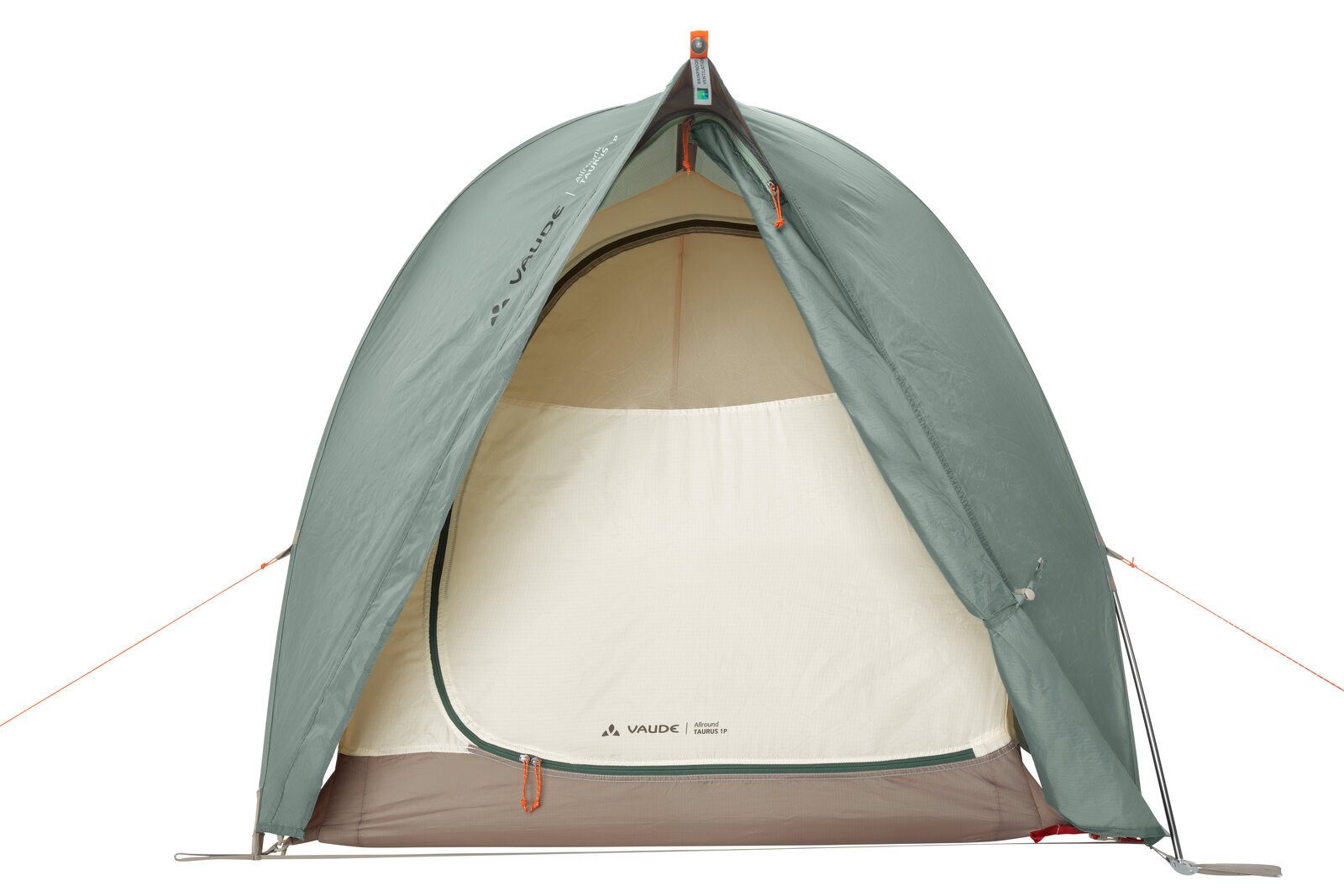 VAUDE Einbogenzelt Allround Taurus 1P, Personen: 1 (Set, 1 tlg., mit Transporttasche und Zeltunterlage)