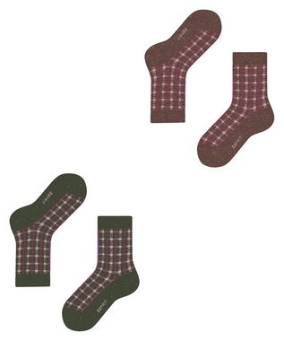 Esprit Socken Check 2-Pack