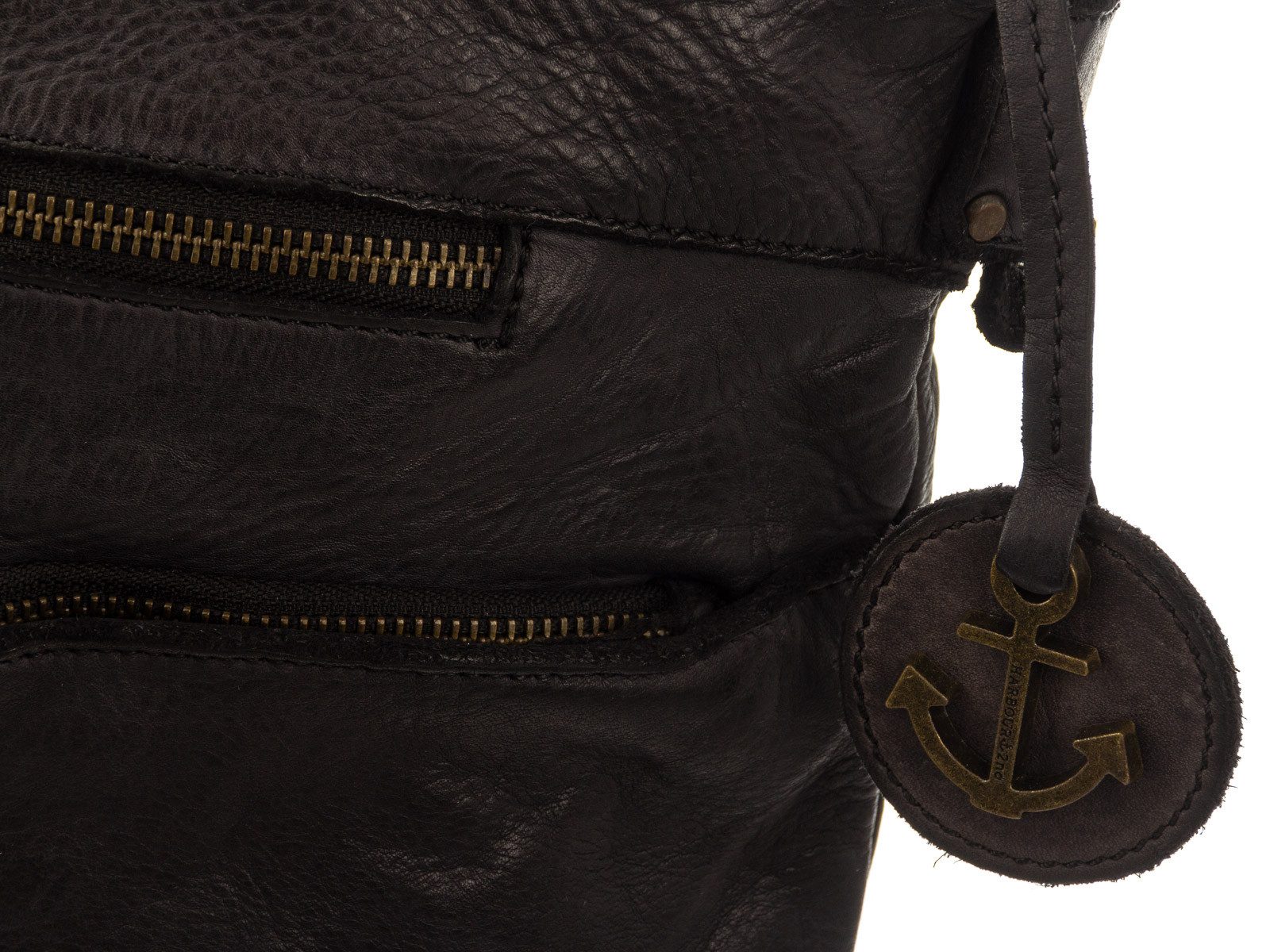 HARBOUR 2nd Shopper Minna Anchor Love Crossbody-Style Umhängetasche (ein Stück, 1-tlg., ca. B/H/T 32/35/9 cm), Anker