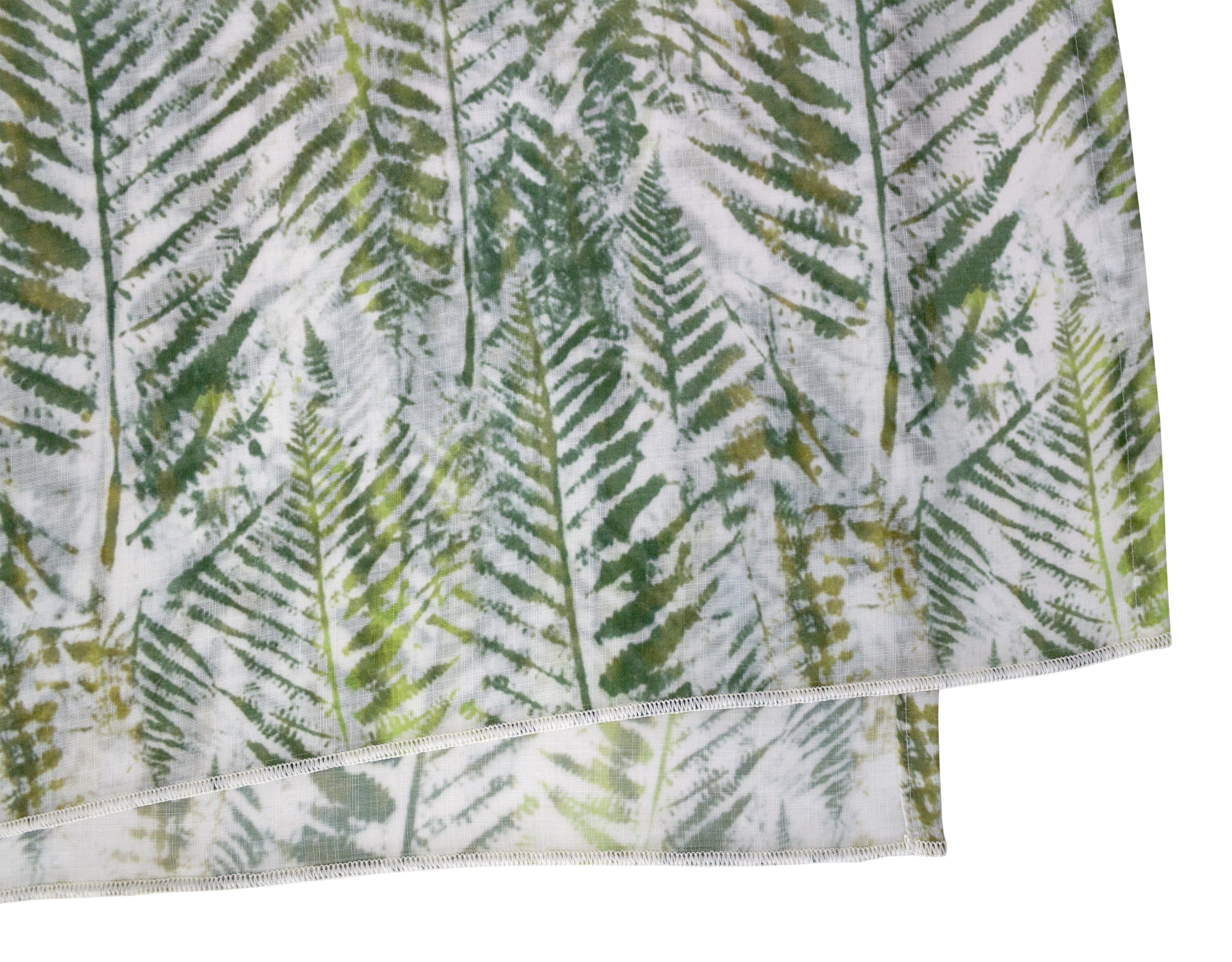 Vorhang Alessa, VHG, grün Aquarell Ösen St), (1 Digitaldruck, Farbverlauf