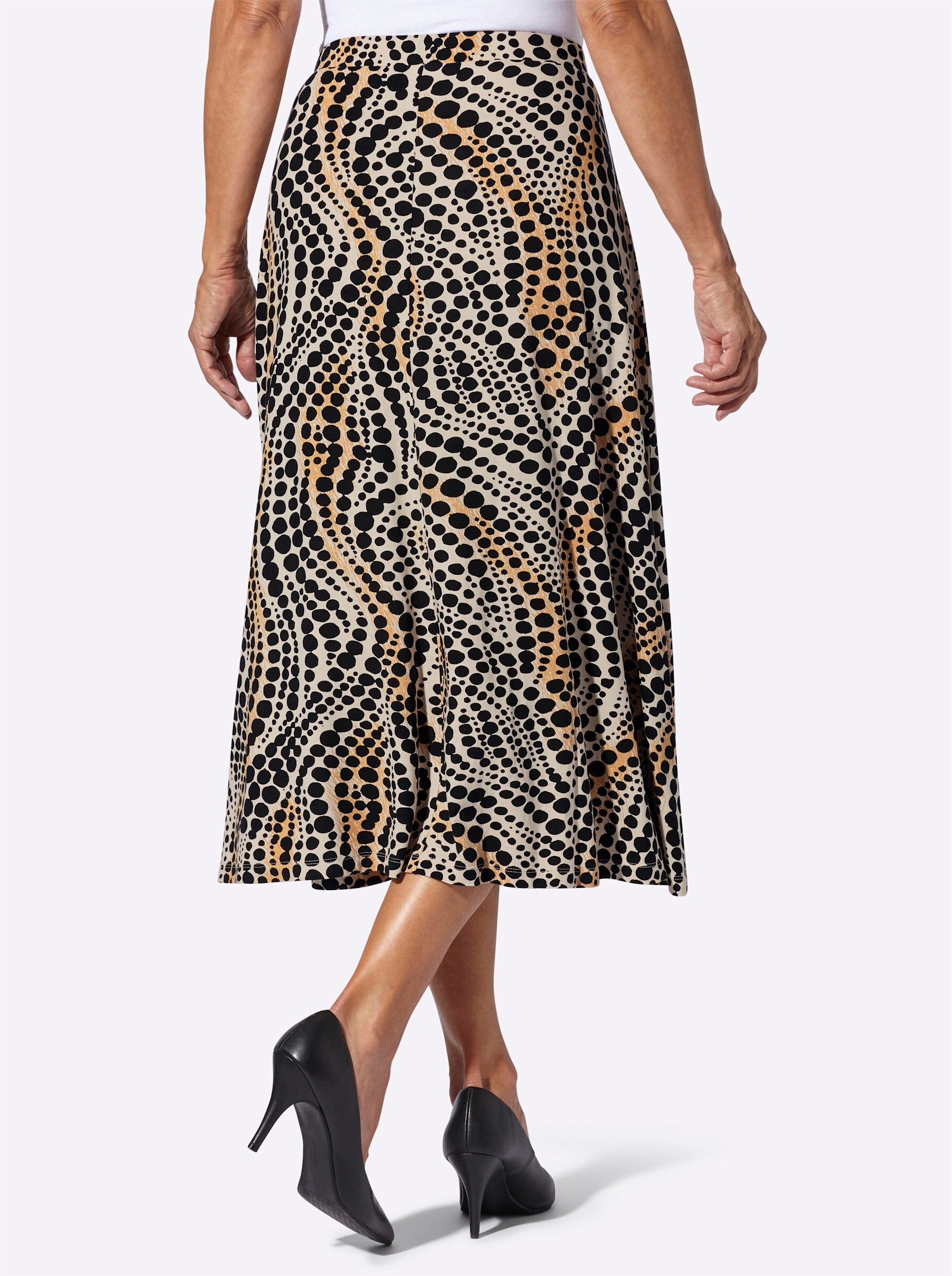 Sieh an! A-Linien-Rock Jersey-Rock günstig online kaufen