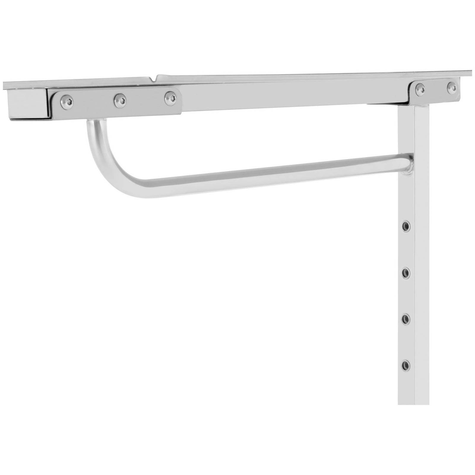 Steinberg Systems Regalwagen Instrumententisch 60 x 40cm Beistelltisch höhenverstellbar Edelstahl – Bild 3 von 5