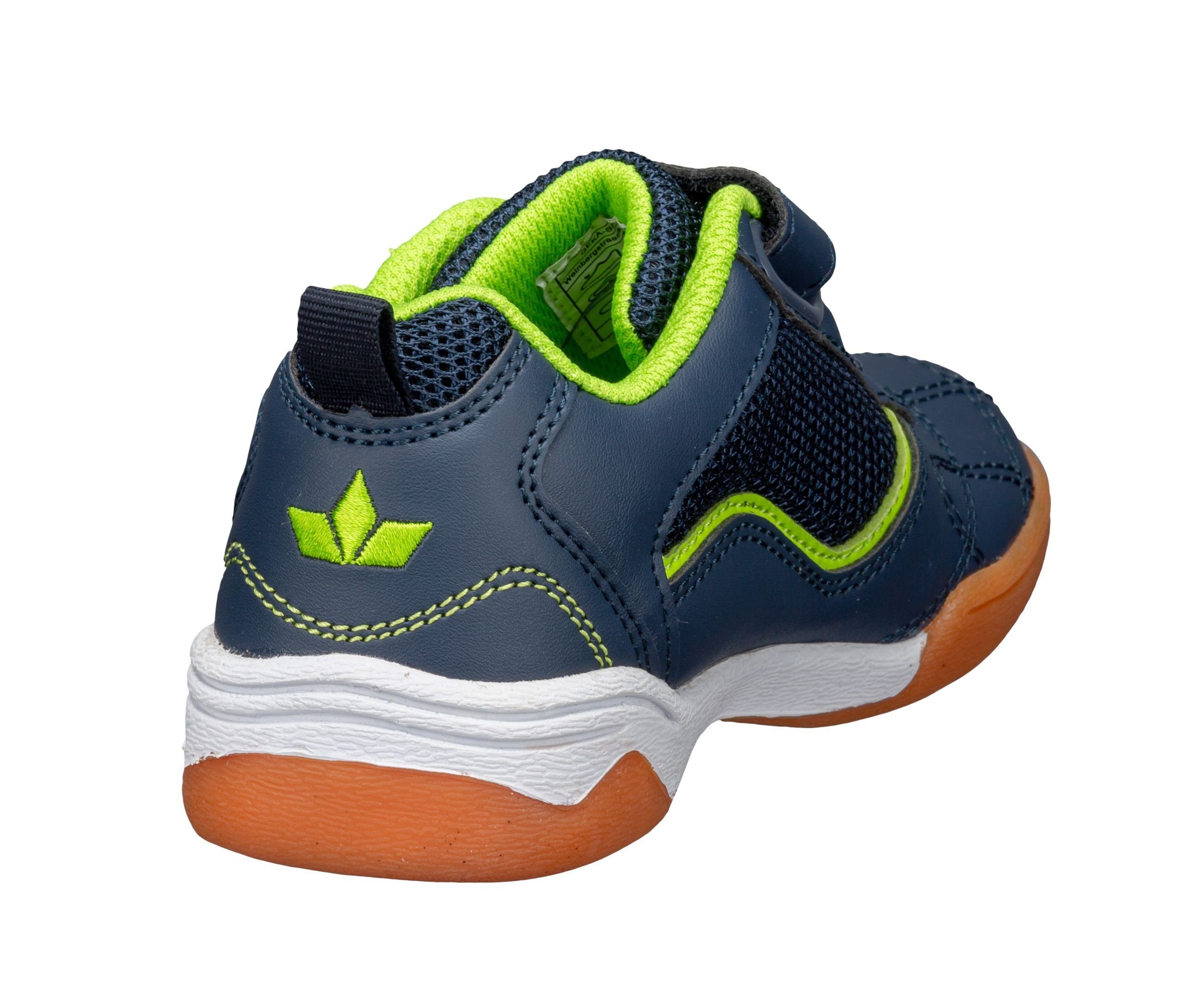 Lico Sportschuh Ben marine-lemon VS Hallenschuh