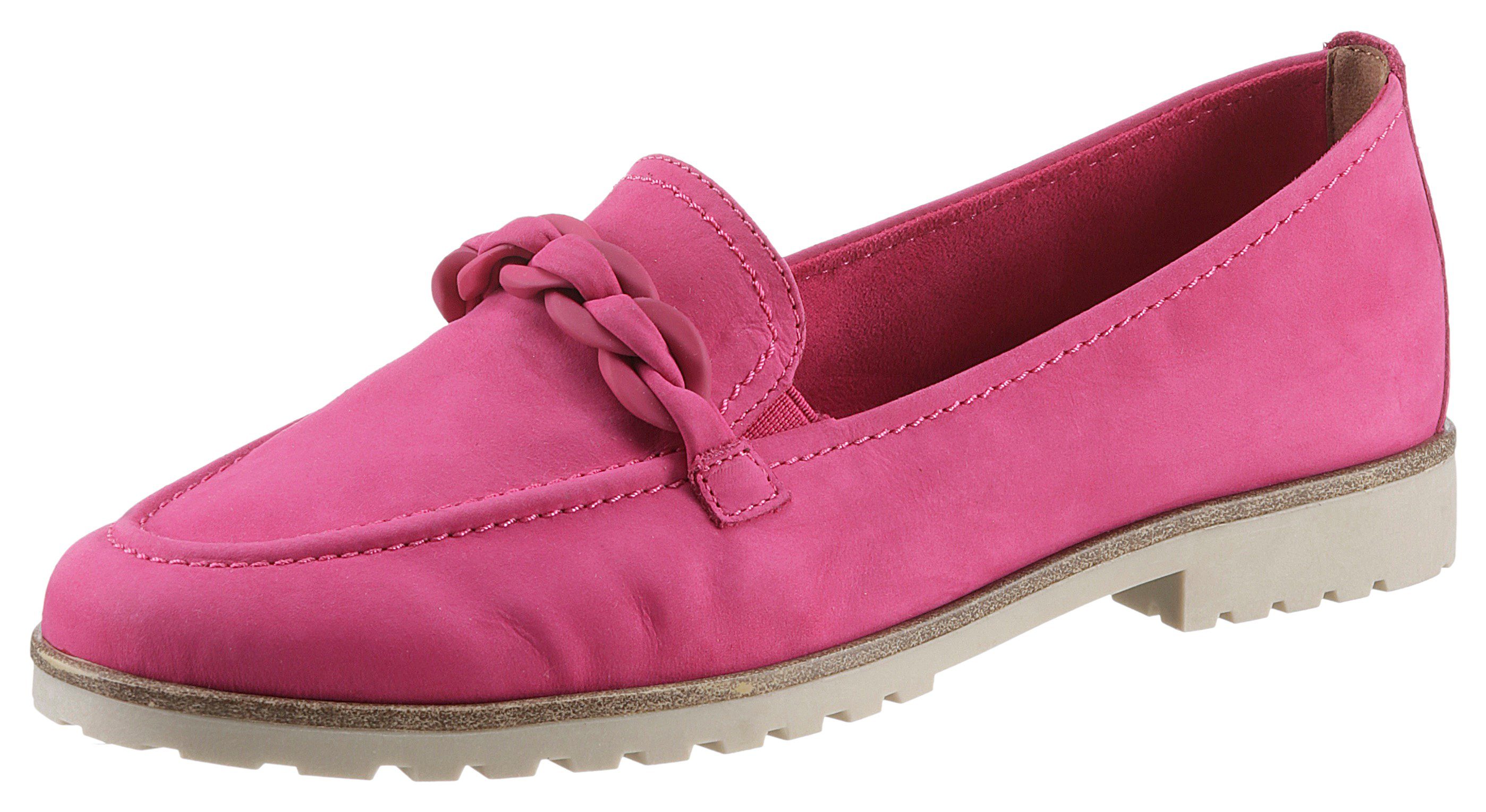 Tamaris Loafer Chunky Slipper, Plateau Slipper mit seitlichen Stretcheinsätzen