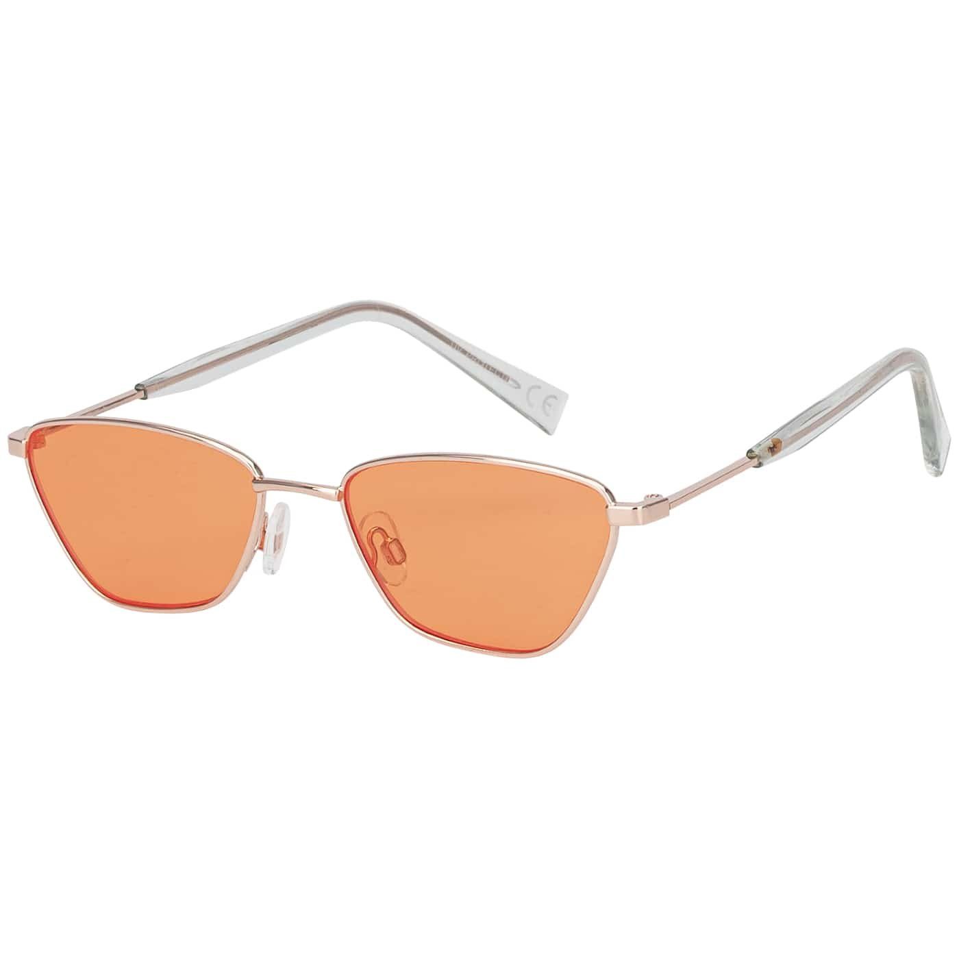 BEZLIT Eyewear Sonnenbrille Moderne Designer Damen Sonnenbrille (1-St) mit grün, orange, rosa, blau, lila und grauen Linsen